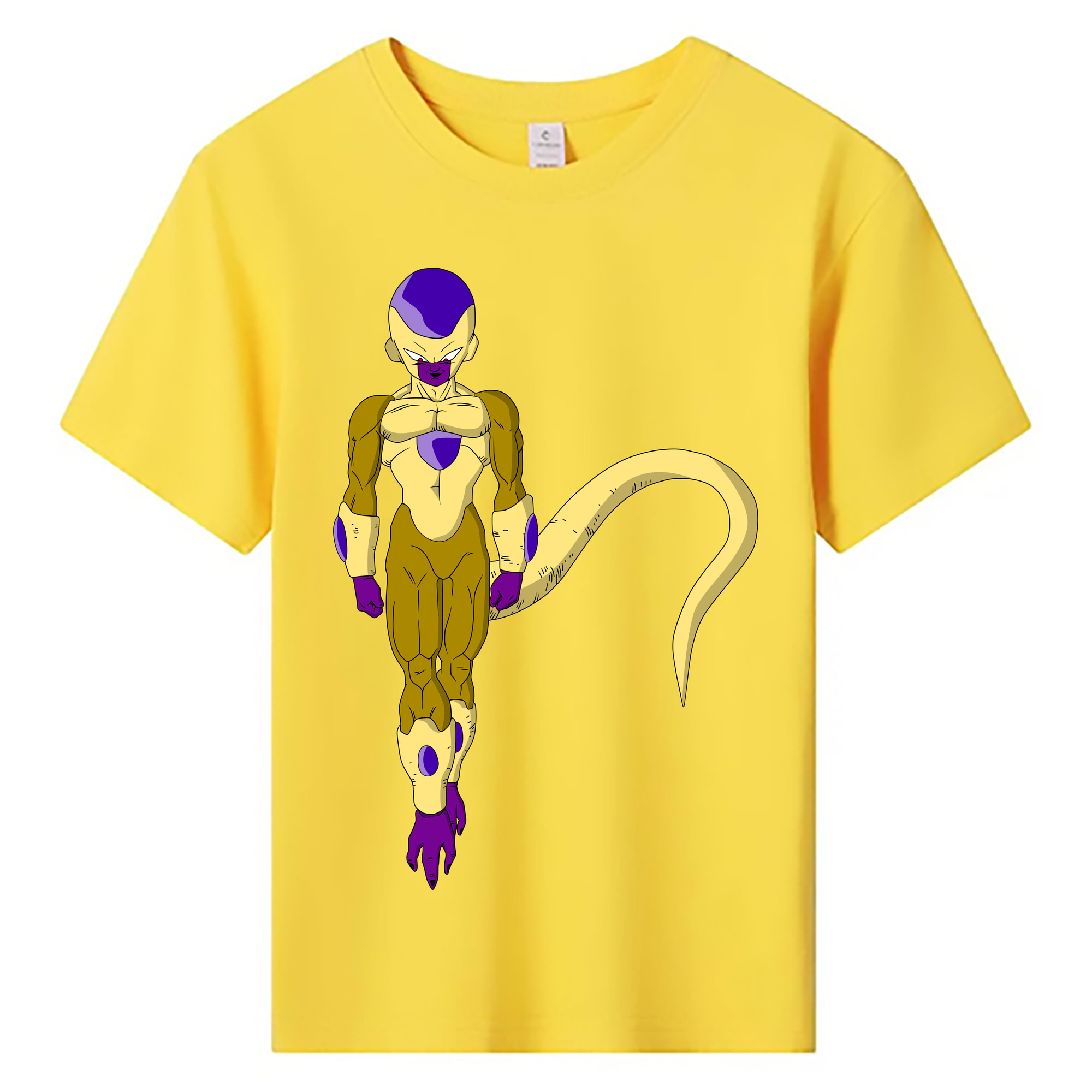 （画像用） ドラゴンボール フリーザ DRAGON BALL Frieza 綿100％キッズTシャツ（フロントプリント）