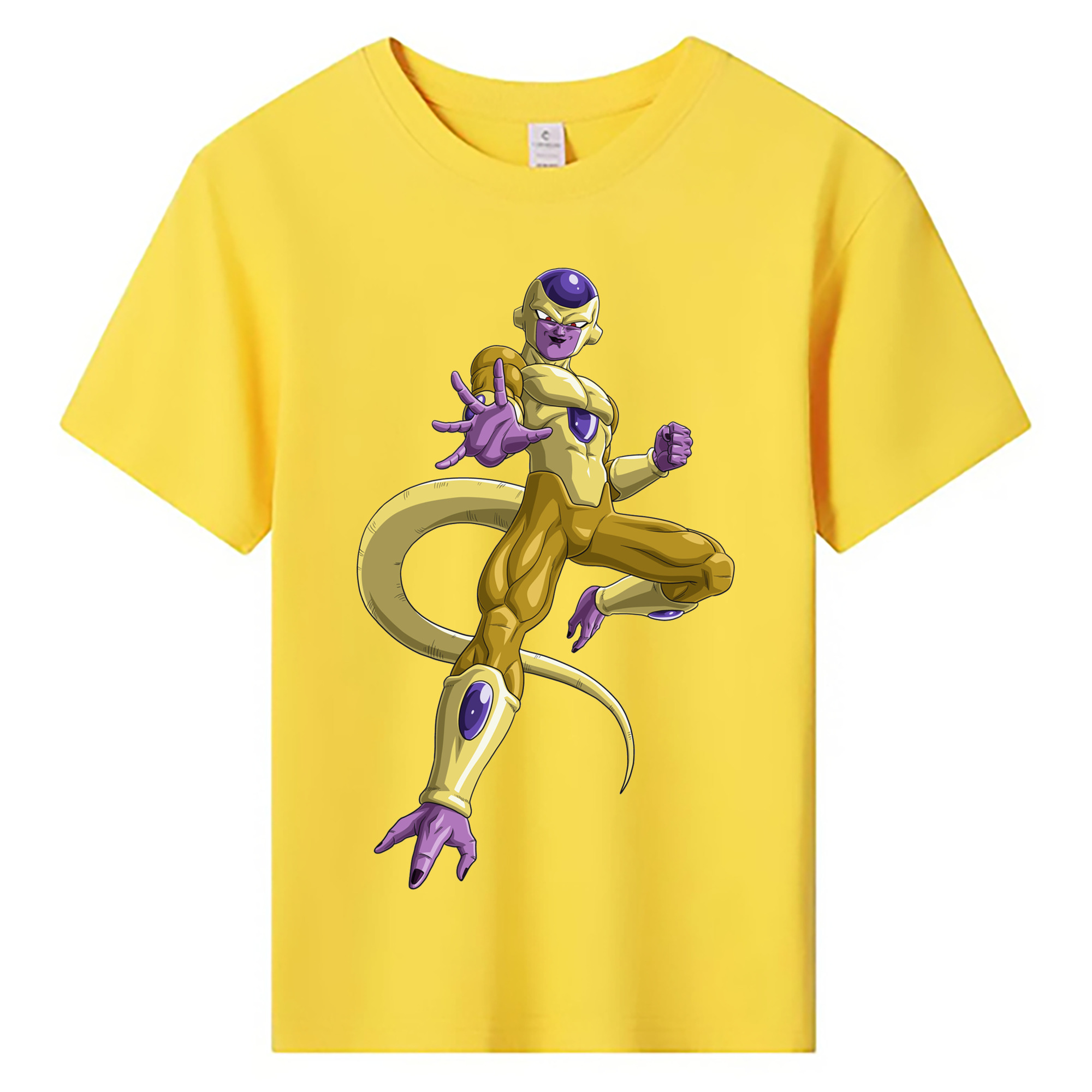 （画像用） ドラゴンボール フリーザ DRAGON BALL Frieza 綿100％キッズTシャツ（フロントプリント）