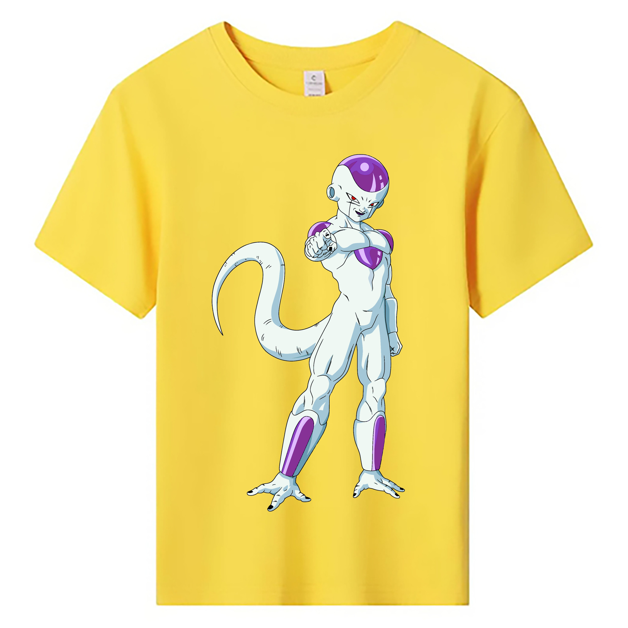 （画像用） ドラゴンボール フリーザ DRAGON BALL Frieza 綿100％キッズTシャツ（フロントプリント）
