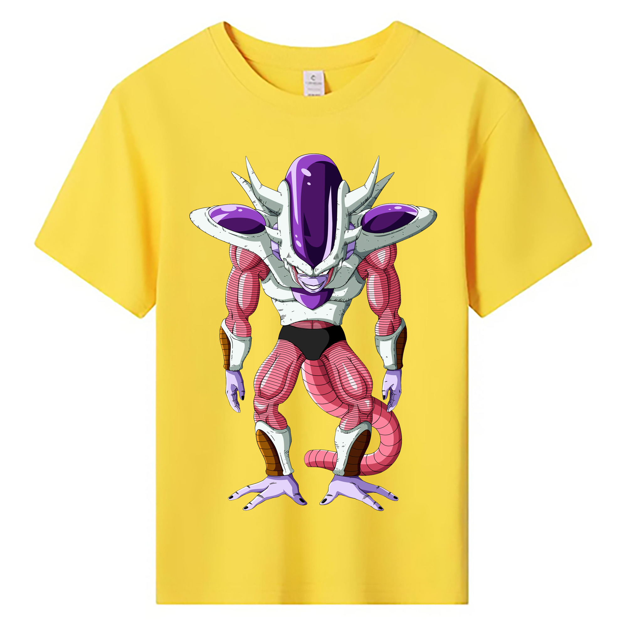 （画像用） ドラゴンボール フリーザ DRAGON BALL Frieza 綿100％キッズTシャツ（フロントプリント）
