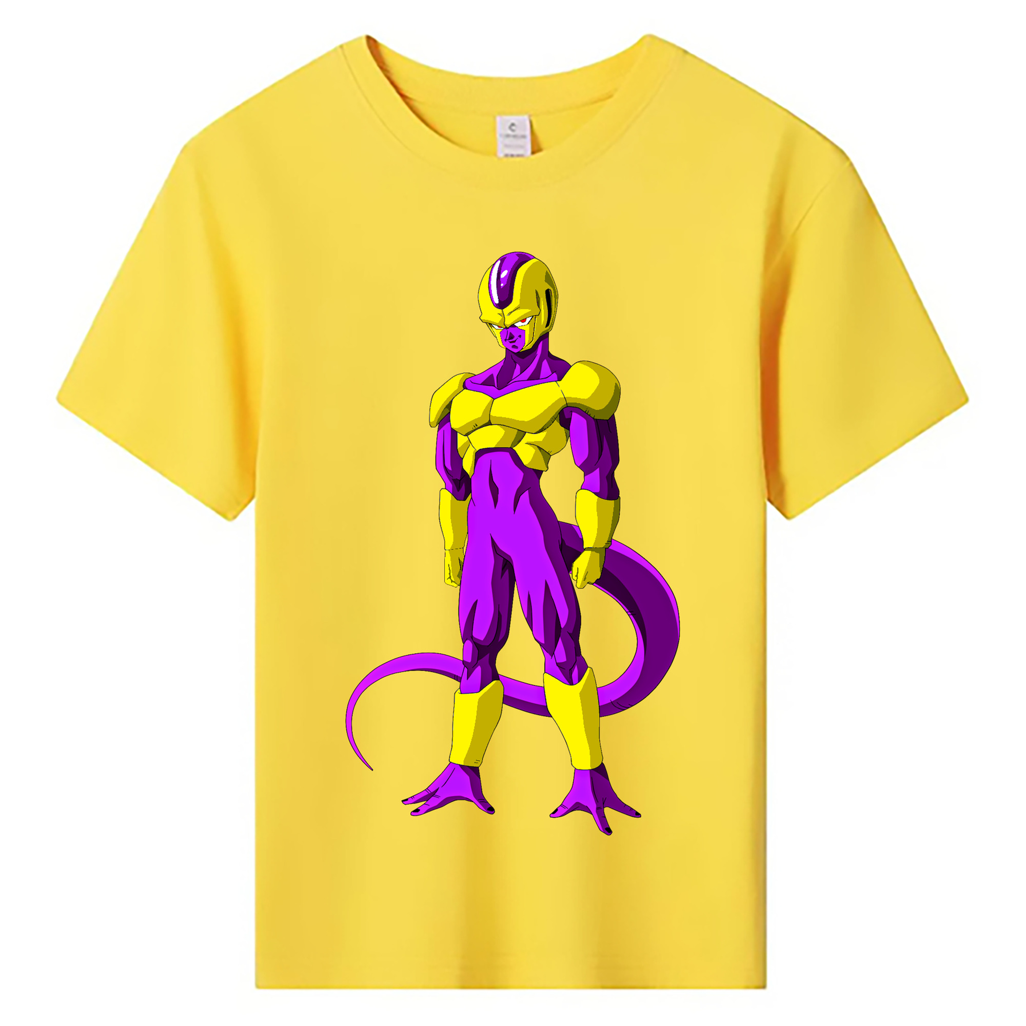 （画像用） ドラゴンボール フリーザ DRAGON BALL Frieza 綿100％キッズTシャツ（フロントプリント）
