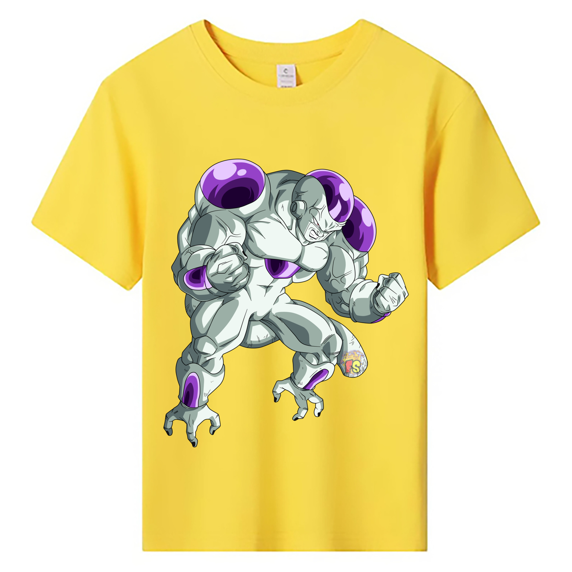 （画像用） ドラゴンボール フリーザ DRAGON BALL Frieza 綿100％キッズTシャツ（フロントプリント）