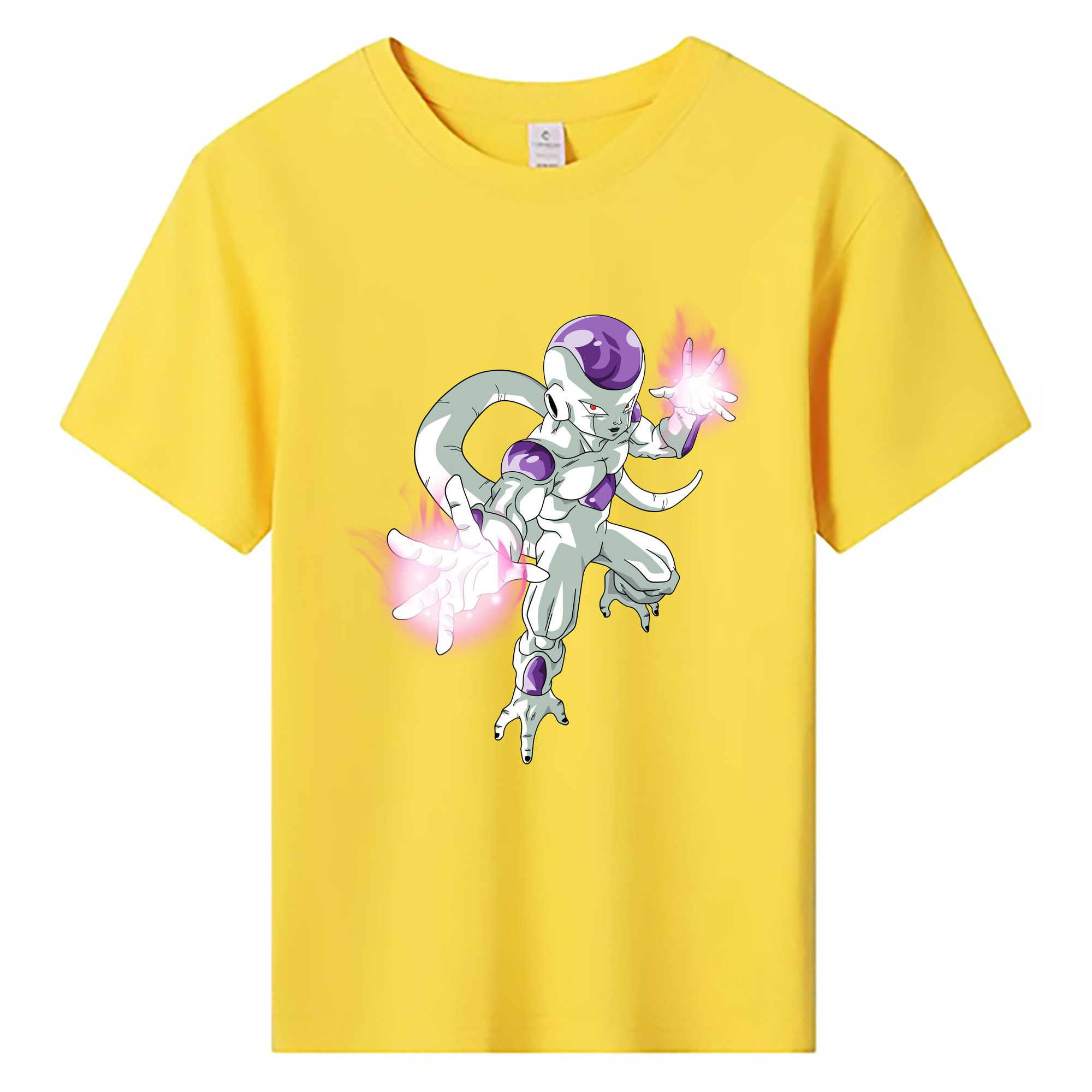 （画像用） ドラゴンボール フリーザ DRAGON BALL Frieza 綿100％キッズTシャツ（フロントプリント）
