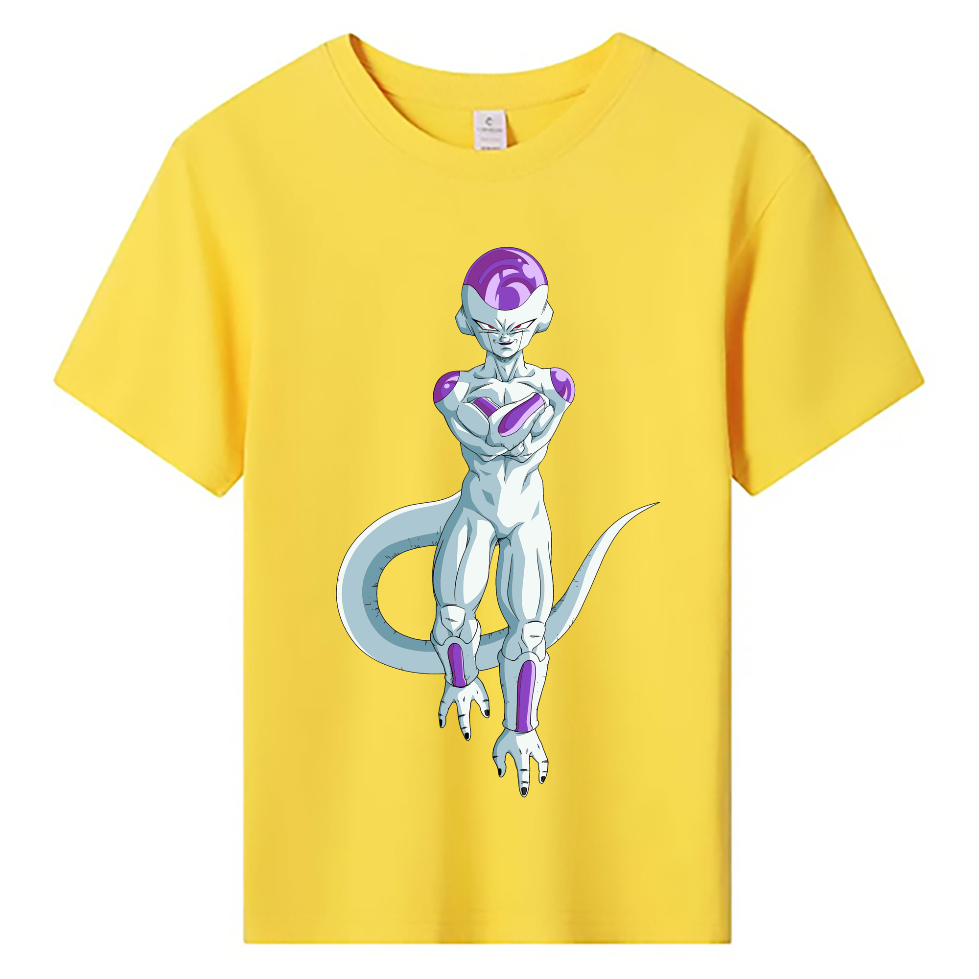 （画像用） ドラゴンボール フリーザ DRAGON BALL Frieza 綿100％キッズTシャツ（フロントプリント）