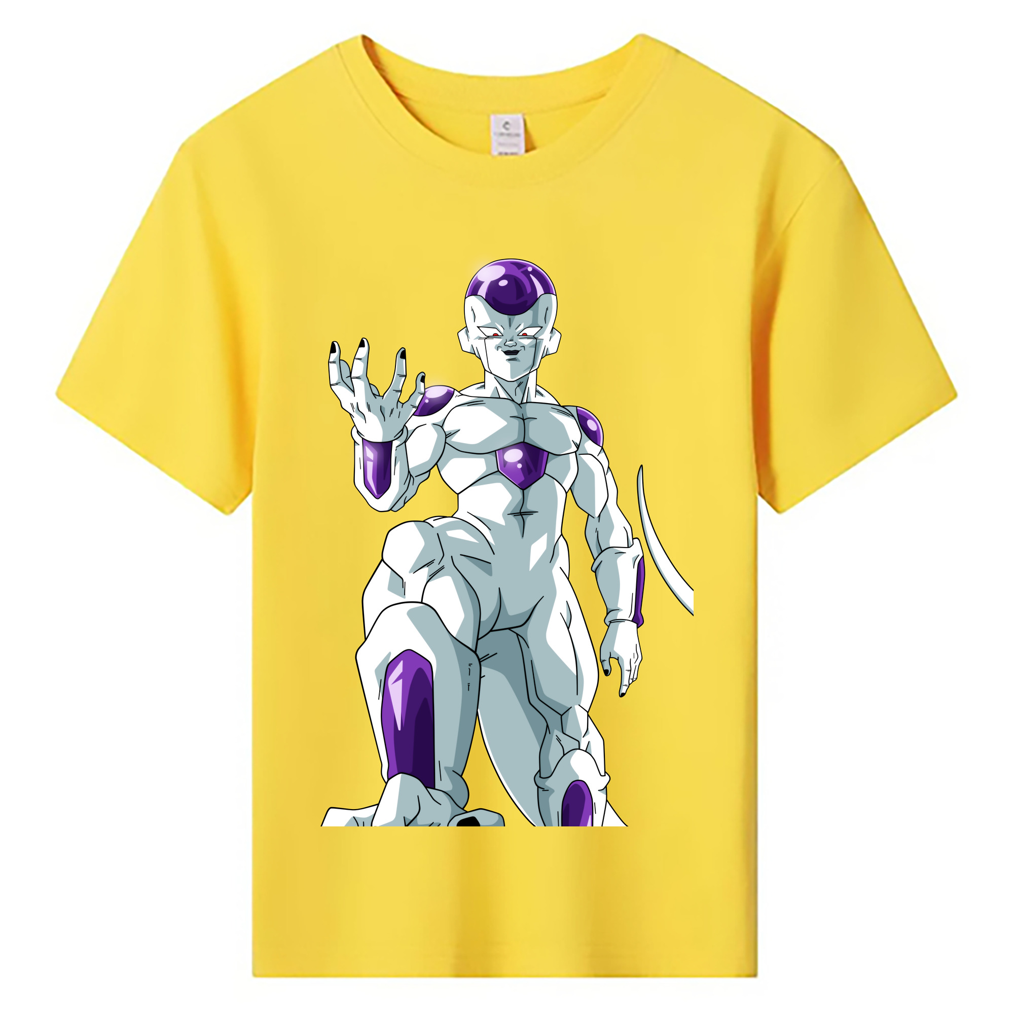 （画像用） ドラゴンボール フリーザ DRAGON BALL Frieza 綿100％キッズTシャツ（フロントプリント）