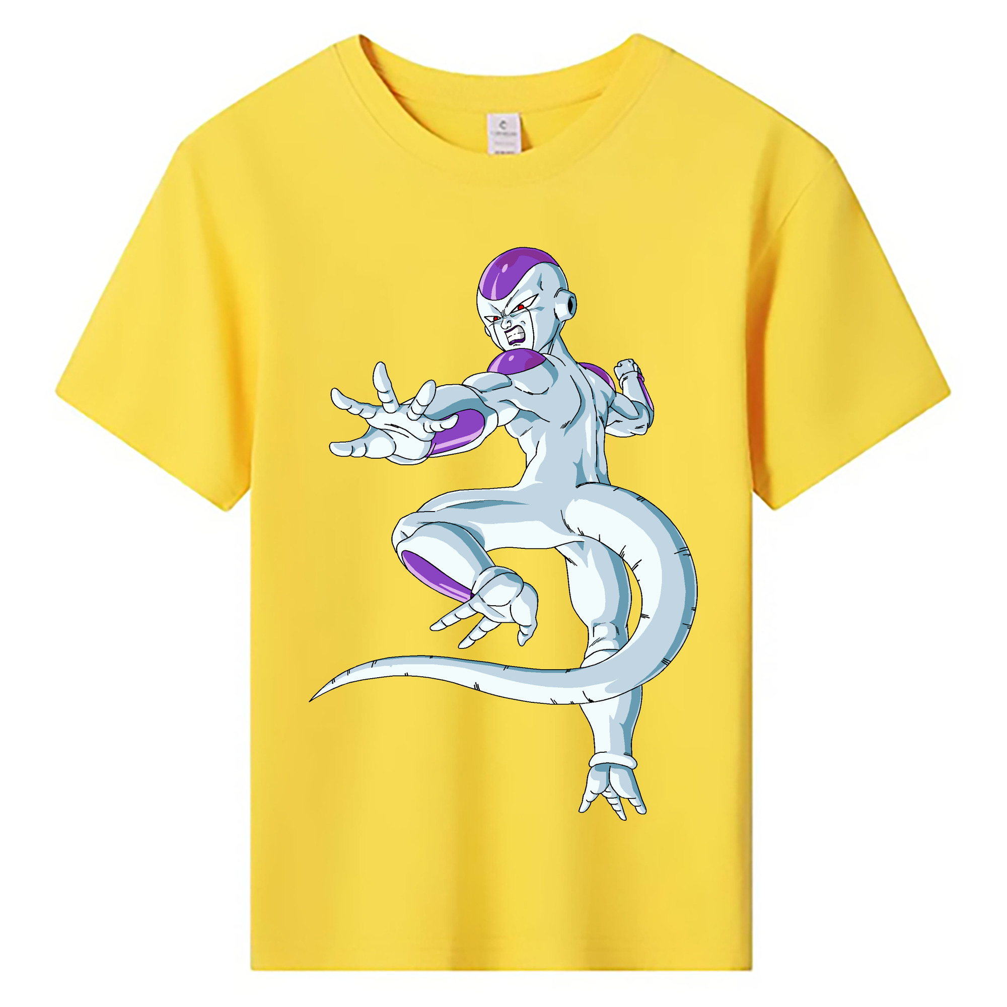 （画像用） ドラゴンボール フリーザ DRAGON BALL Frieza 綿100％キッズTシャツ（フロントプリント）