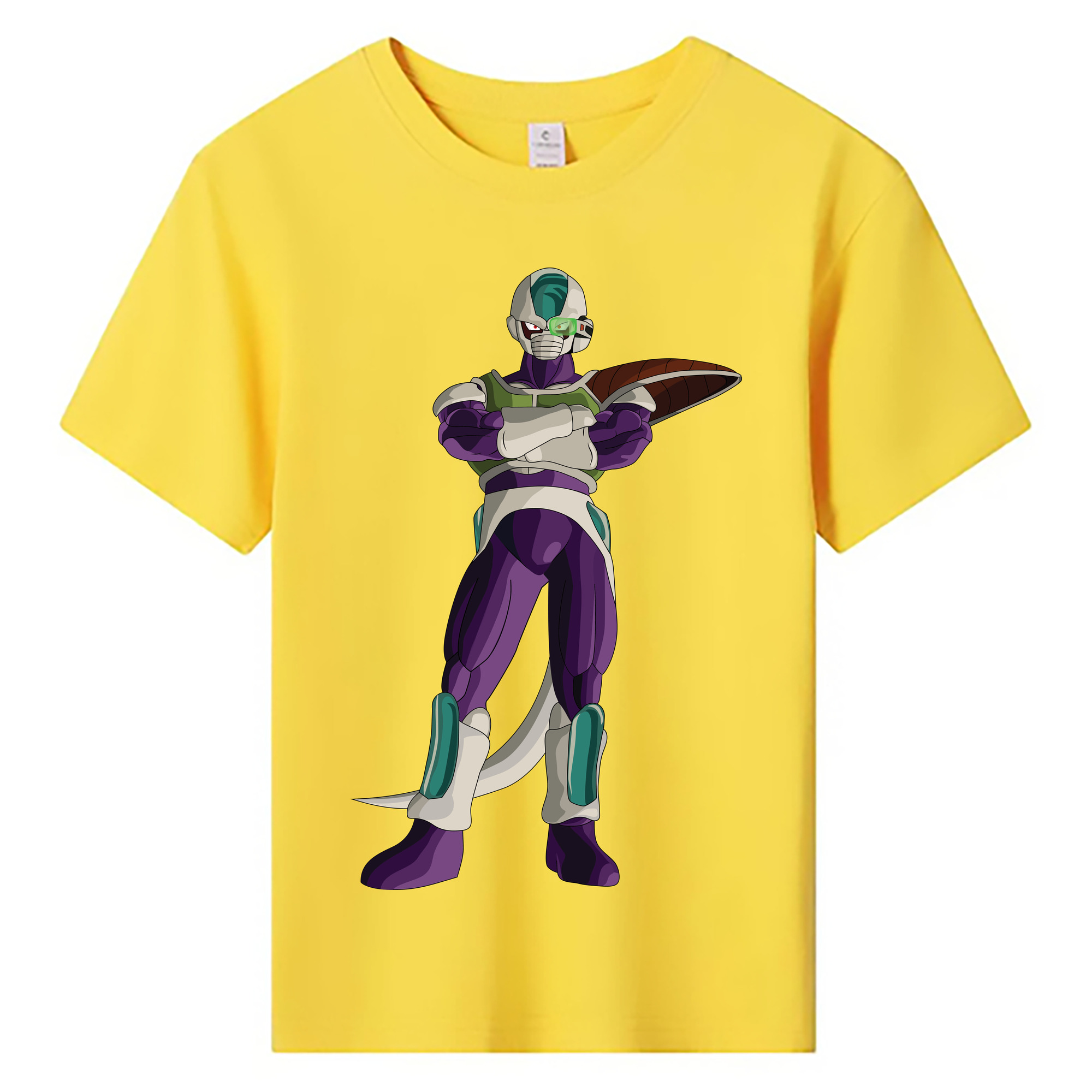 （画像用） ドラゴンボール フリーザ DRAGON BALL Frieza 綿100％キッズTシャツ（フロントプリント）