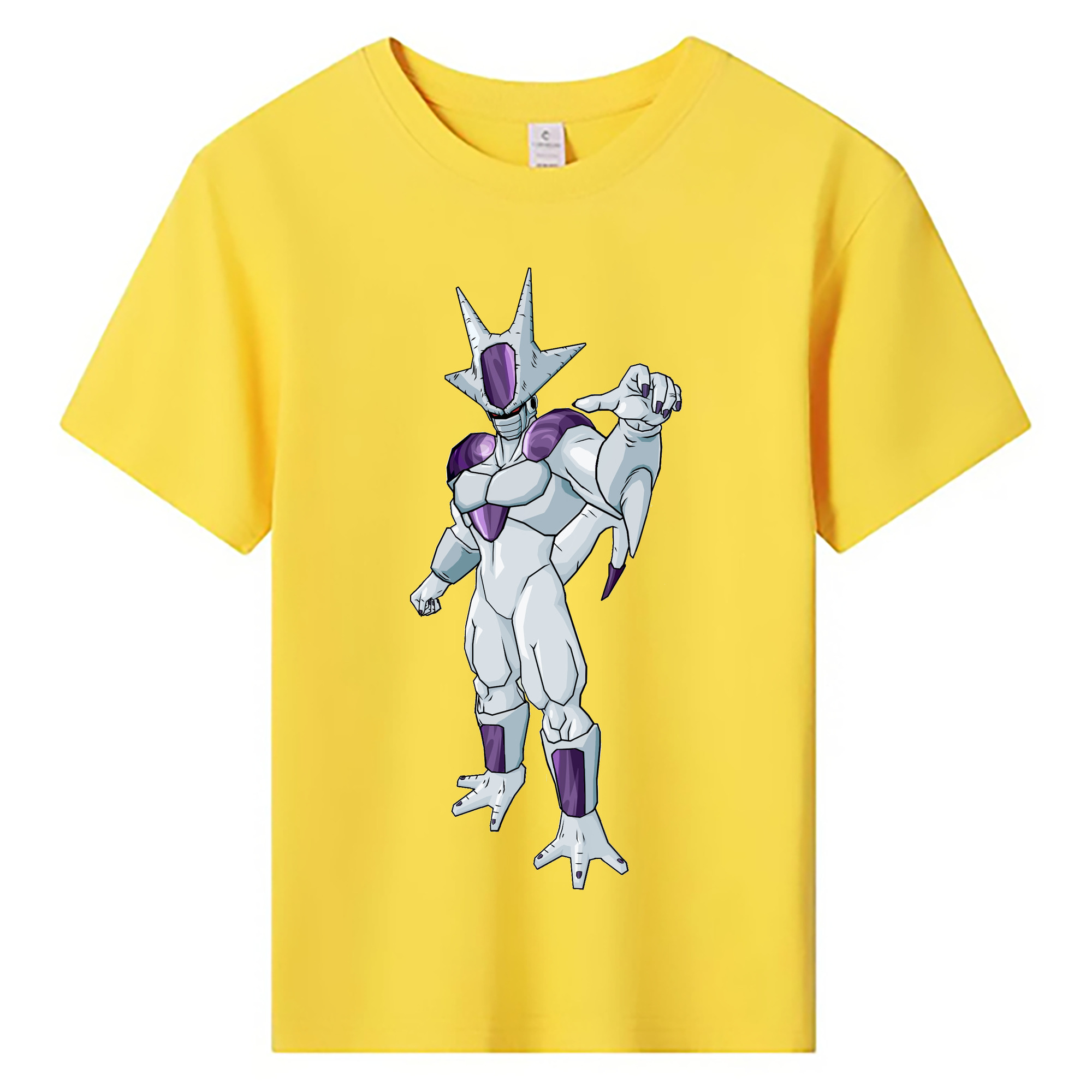 （画像用） ドラゴンボール クウラ DRAGON BALL Cooler Coora 綿100％キッズTシャツ（フロントプリント）
