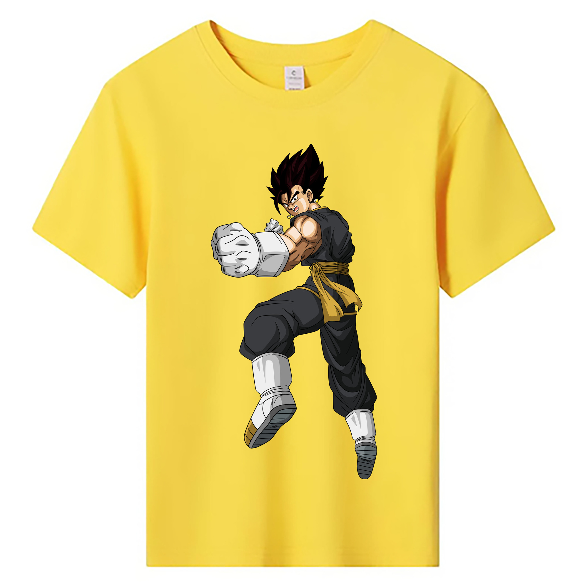 （画像用） ドラゴンボール ベジット DRAGON BALL Vegetto 綿100％キッズTシャツ（フロントプリント）