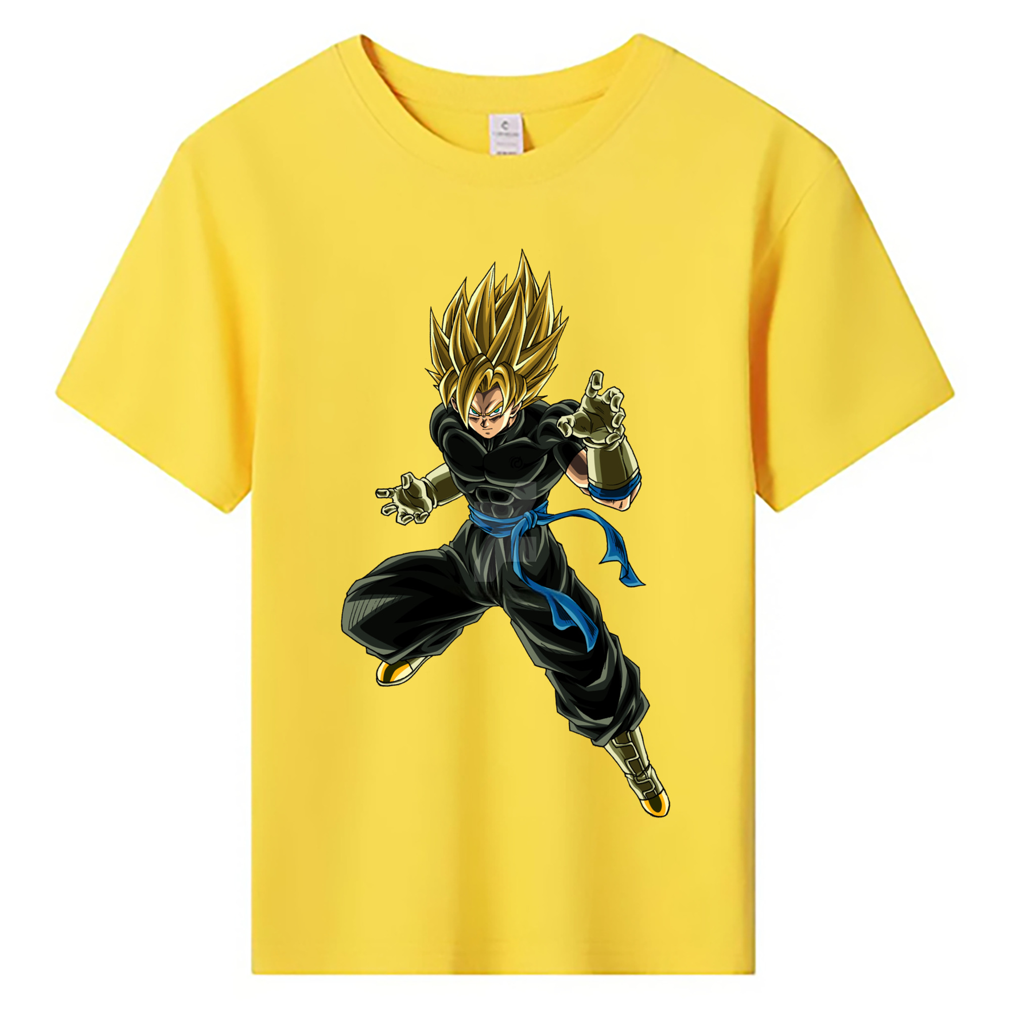 （画像用） ドラゴンボール ベジット DRAGON BALL Vegetto 綿100％キッズTシャツ（フロントプリント）