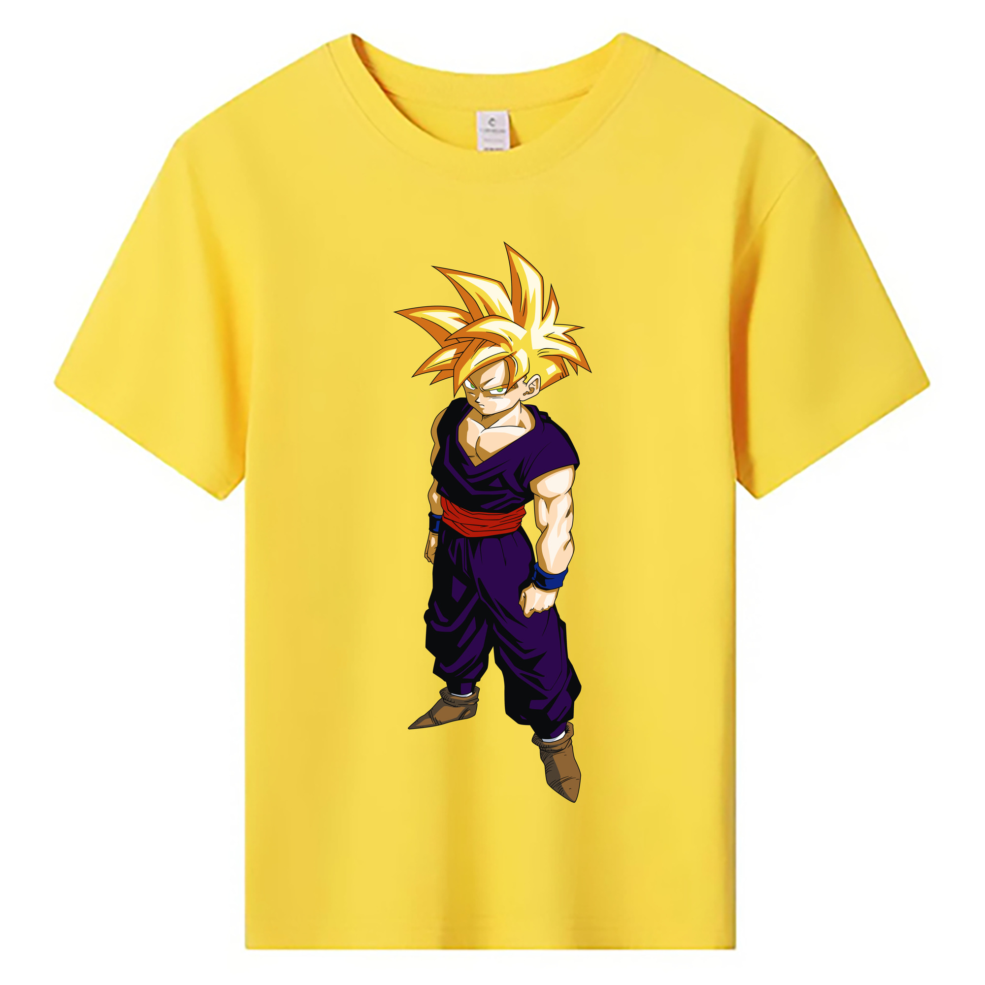 （画像用） ドラゴンボール ベジット DRAGON BALL Vegetto 綿100％キッズTシャツ（フロントプリント）