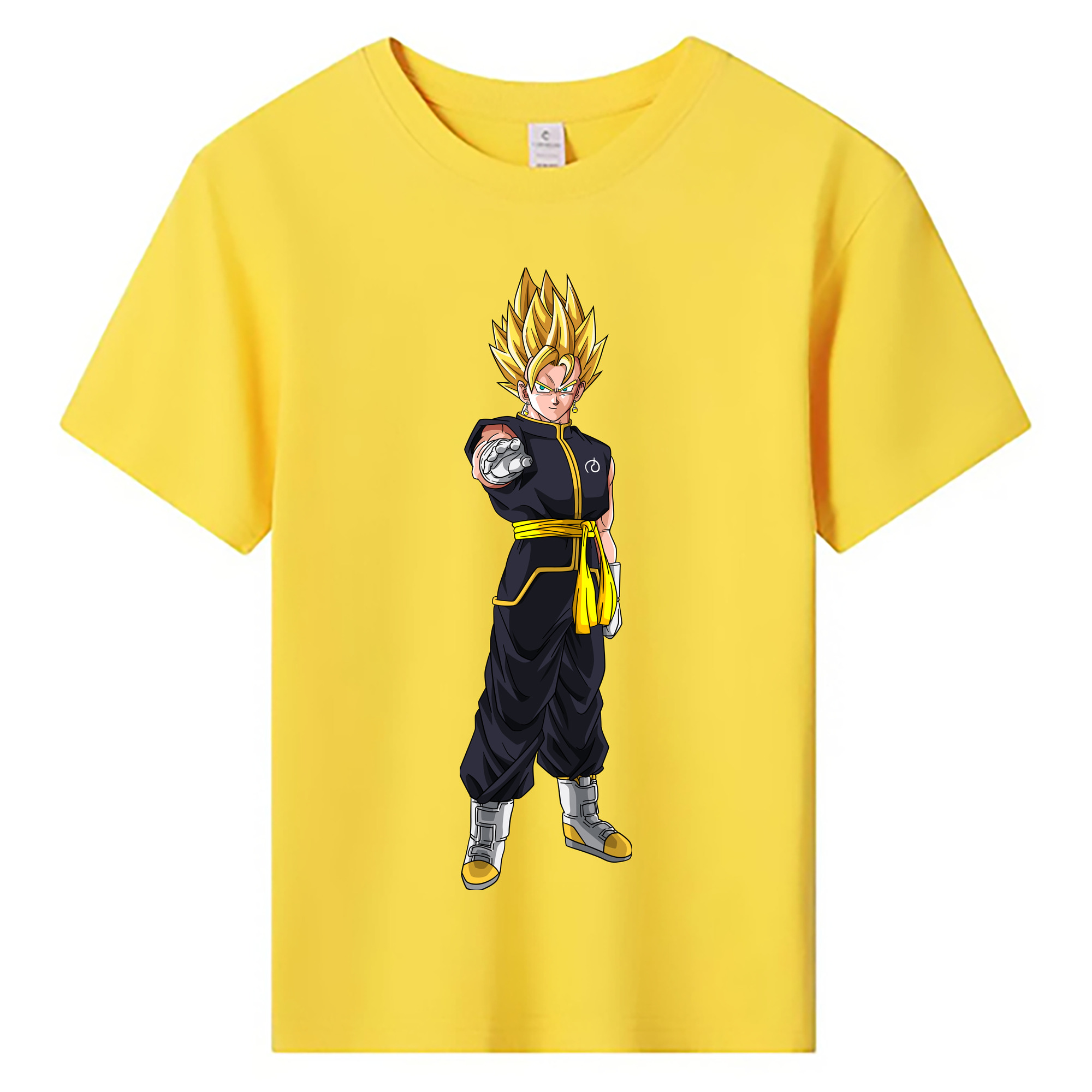 （画像用） ドラゴンボール ベジット DRAGON BALL Vegetto 綿100％キッズTシャツ（フロントプリント）
