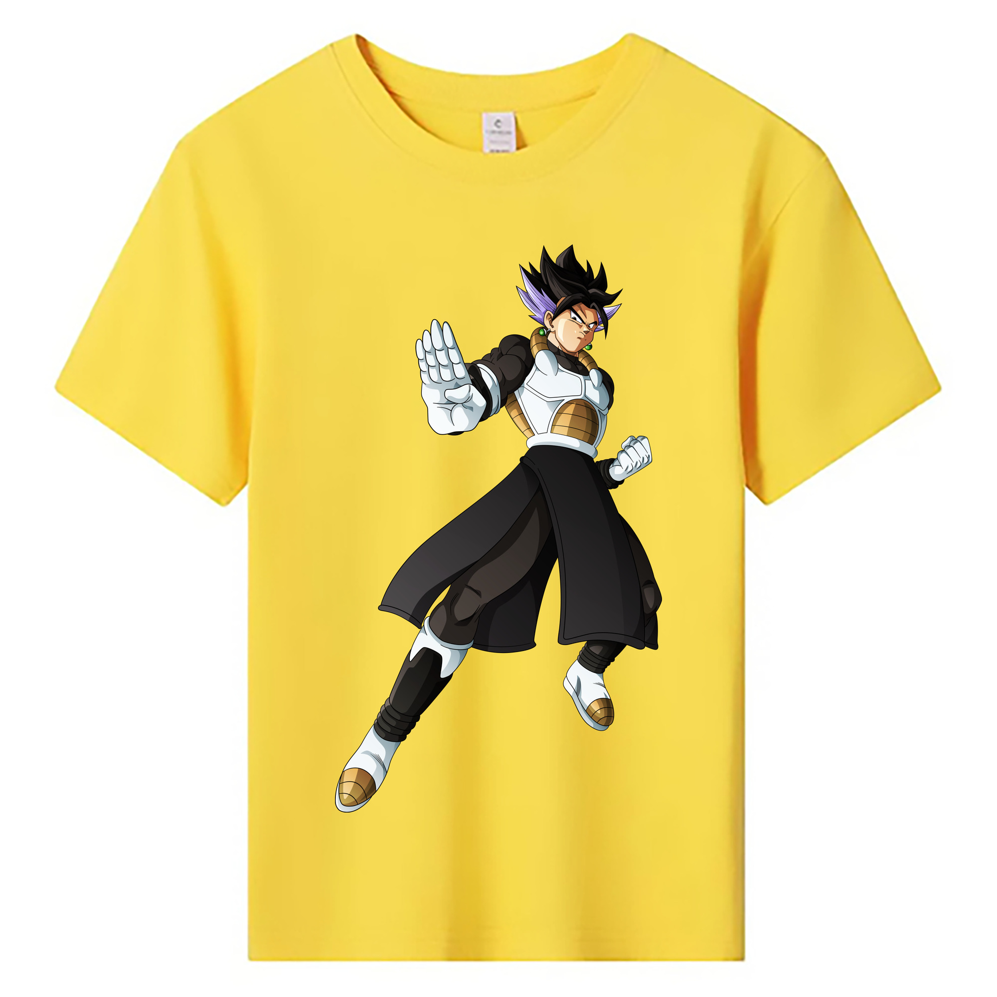 （画像用） ドラゴンボール ベジット DRAGON BALL Vegetto 綿100％キッズTシャツ（フロントプリント）