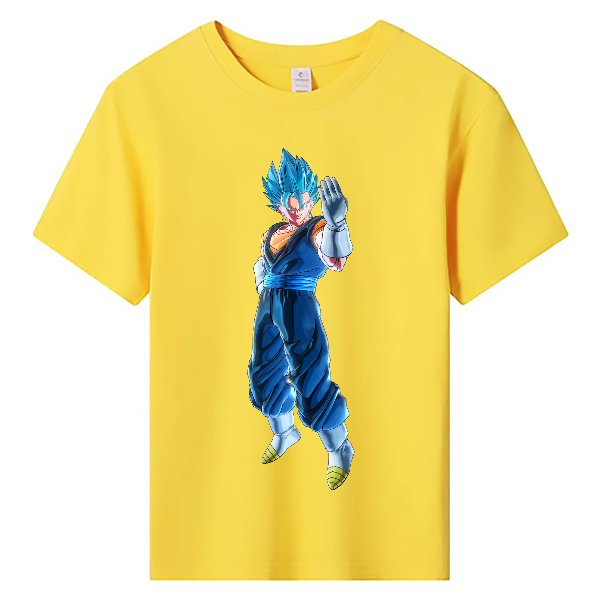 （画像用） ドラゴンボール ベジット DRAGON BALL Vegetto 綿100％キッズTシャツ（フロントプリント）