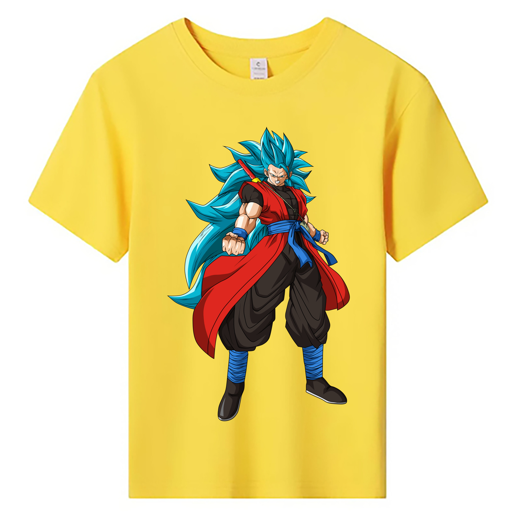 （画像用） ドラゴンボール ベジット DRAGON BALL Vegetto 綿100％キッズTシャツ（フロントプリント）