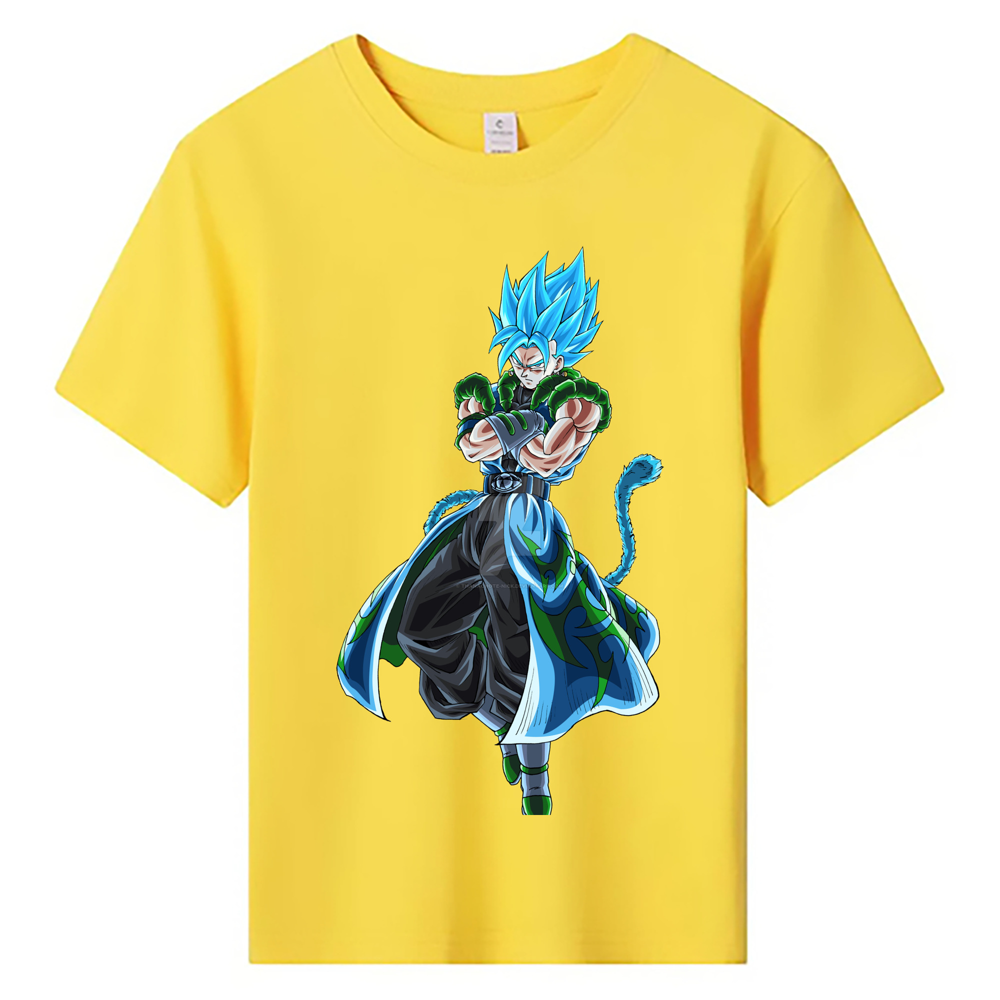 （画像用） ドラゴンボール ベジット DRAGON BALL Vegetto 綿100％キッズTシャツ（フロントプリント）