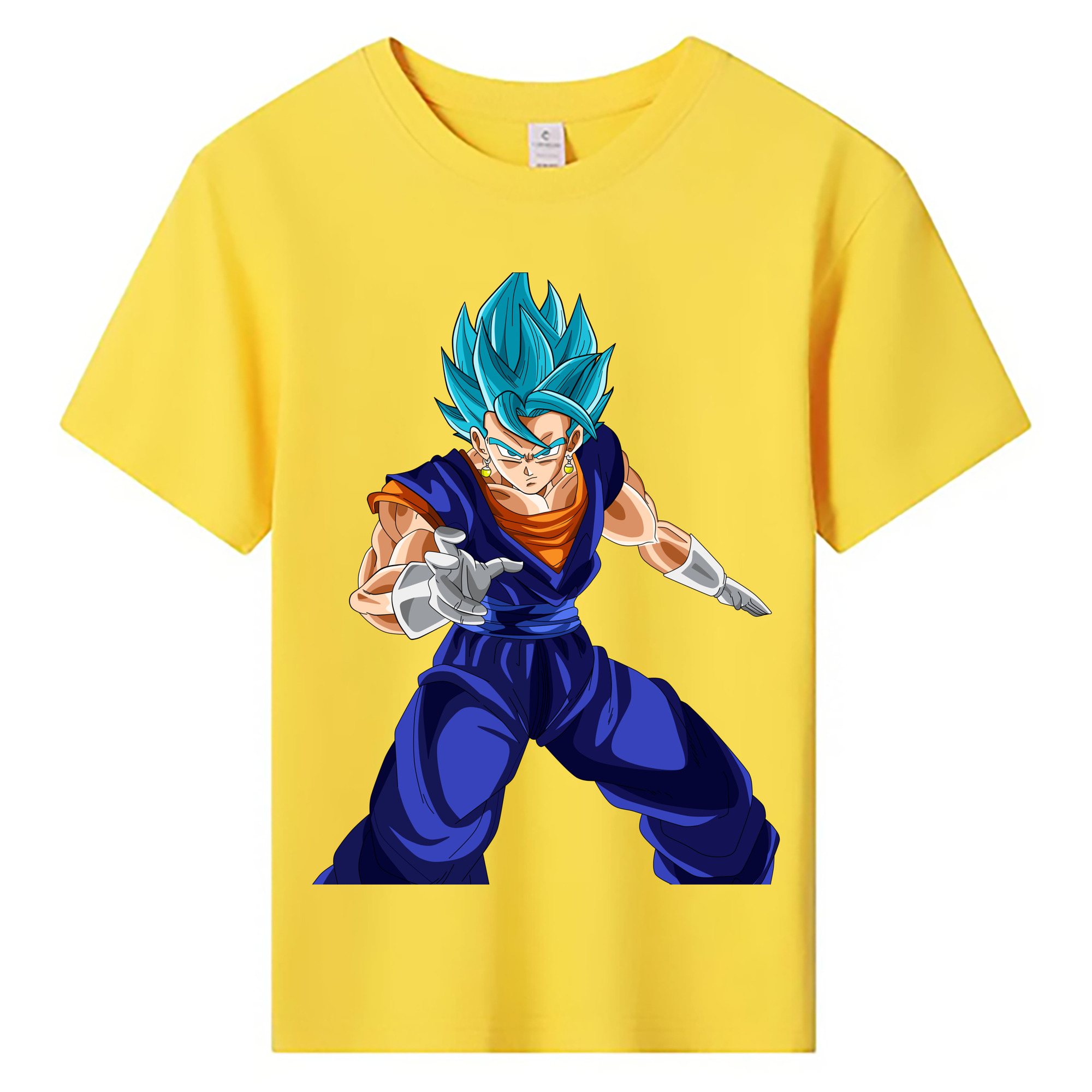 （画像用） ドラゴンボール ベジット DRAGON BALL Vegetto 綿100％キッズTシャツ（フロントプリント）