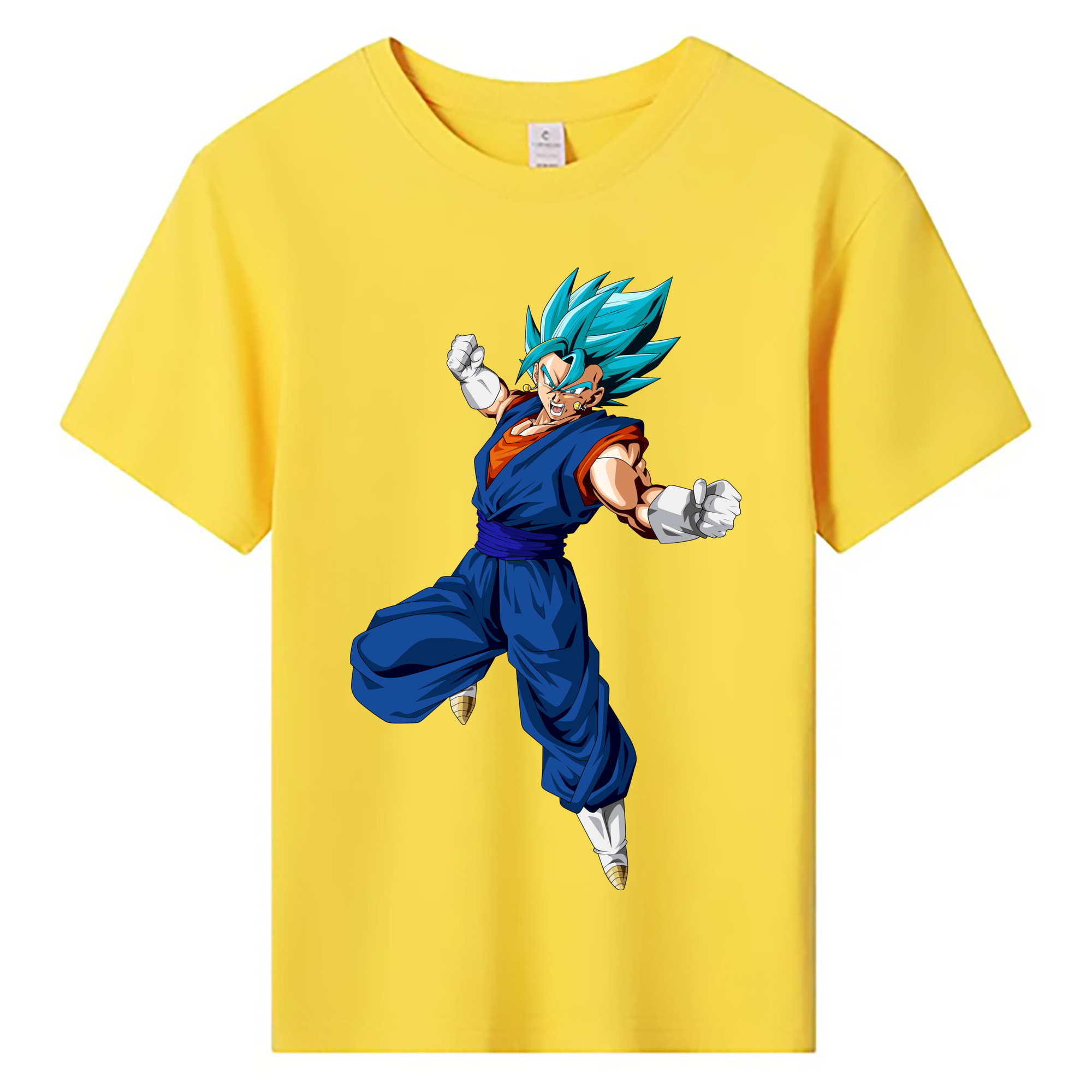 （画像用） ドラゴンボール ベジット DRAGON BALL Vegetto 綿100％キッズTシャツ（フロントプリント）