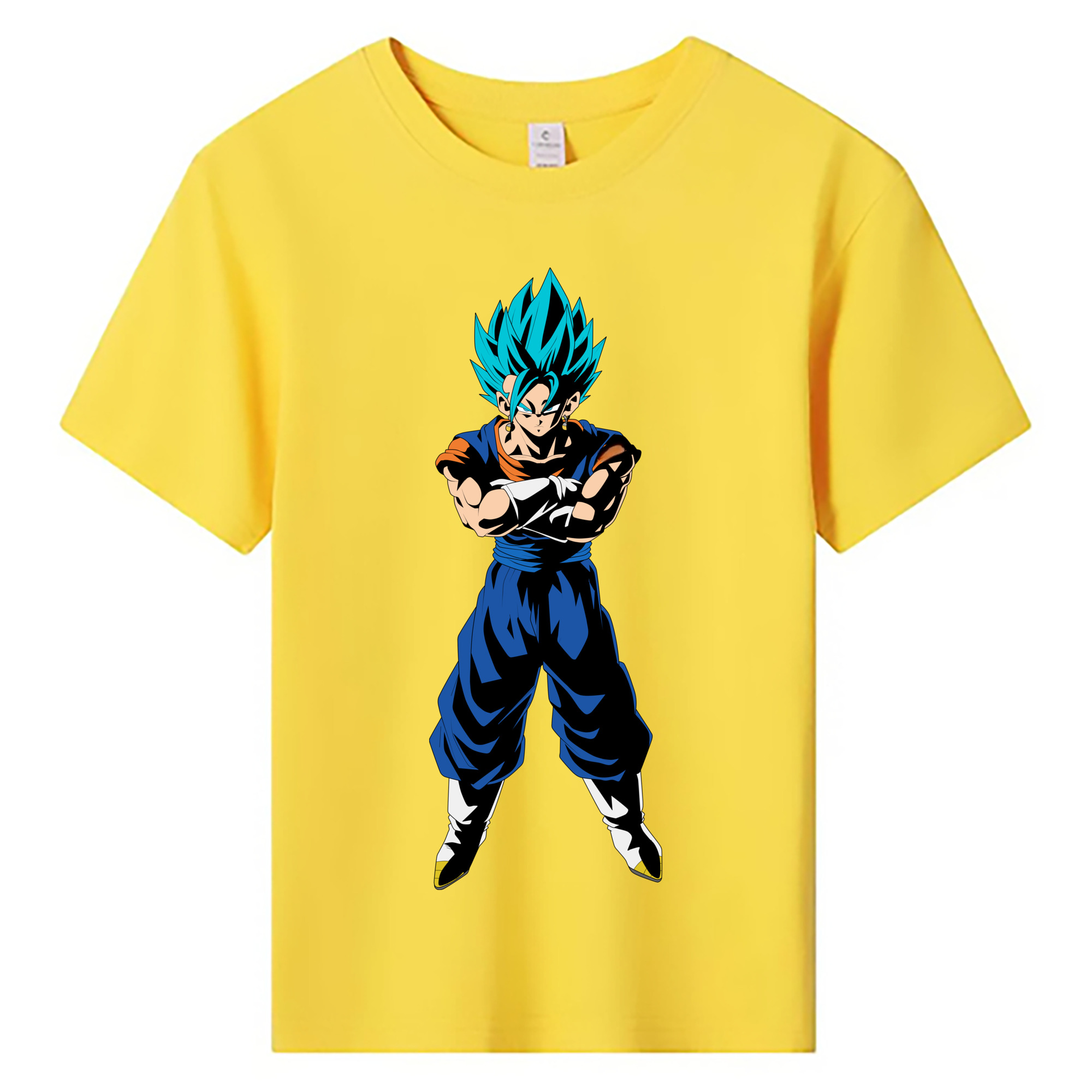 （画像用） ドラゴンボール ベジット DRAGON BALL Vegetto 綿100％キッズTシャツ（フロントプリント）