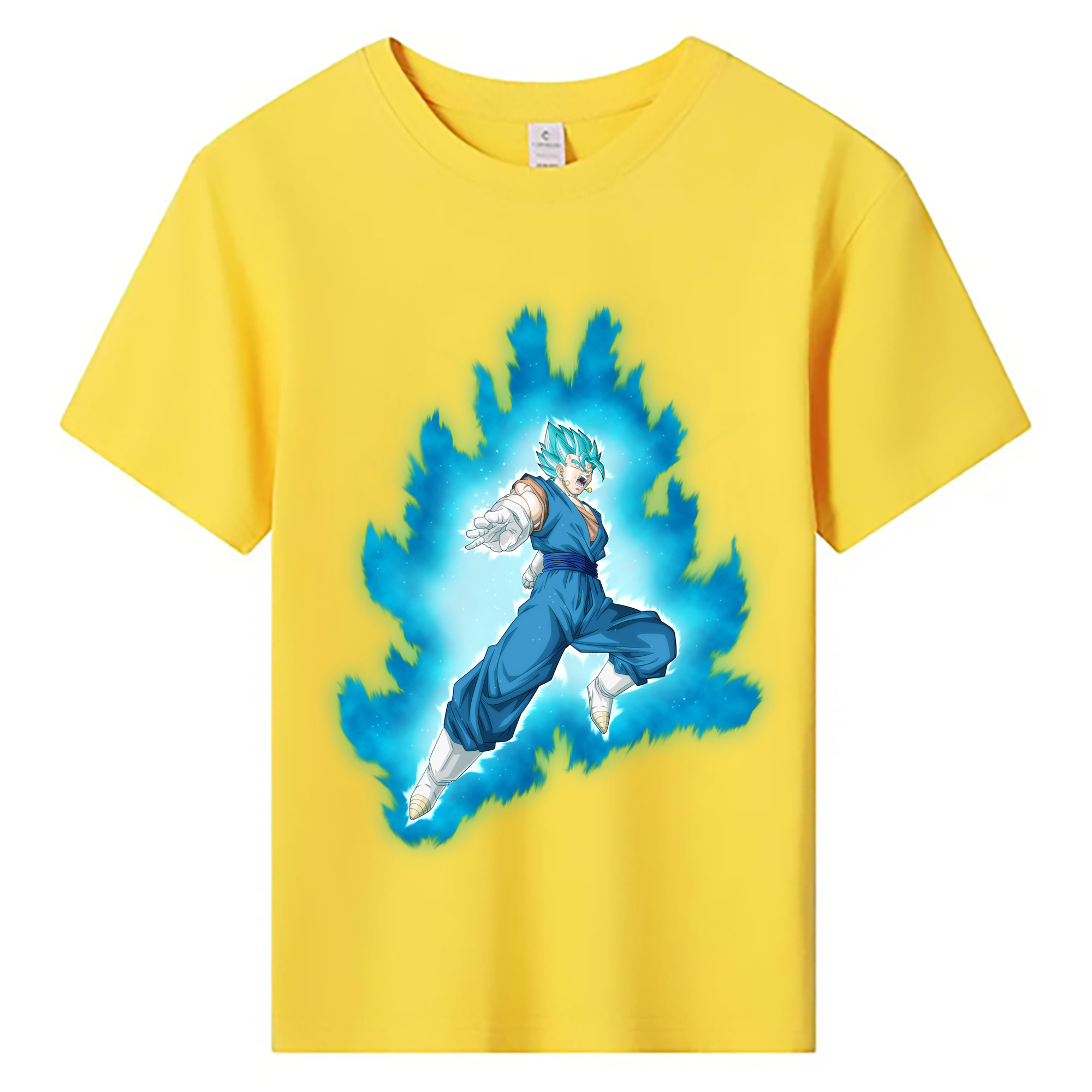 （画像用） ドラゴンボール ベジット DRAGON BALL Vegetto 綿100％キッズTシャツ（フロントプリント）