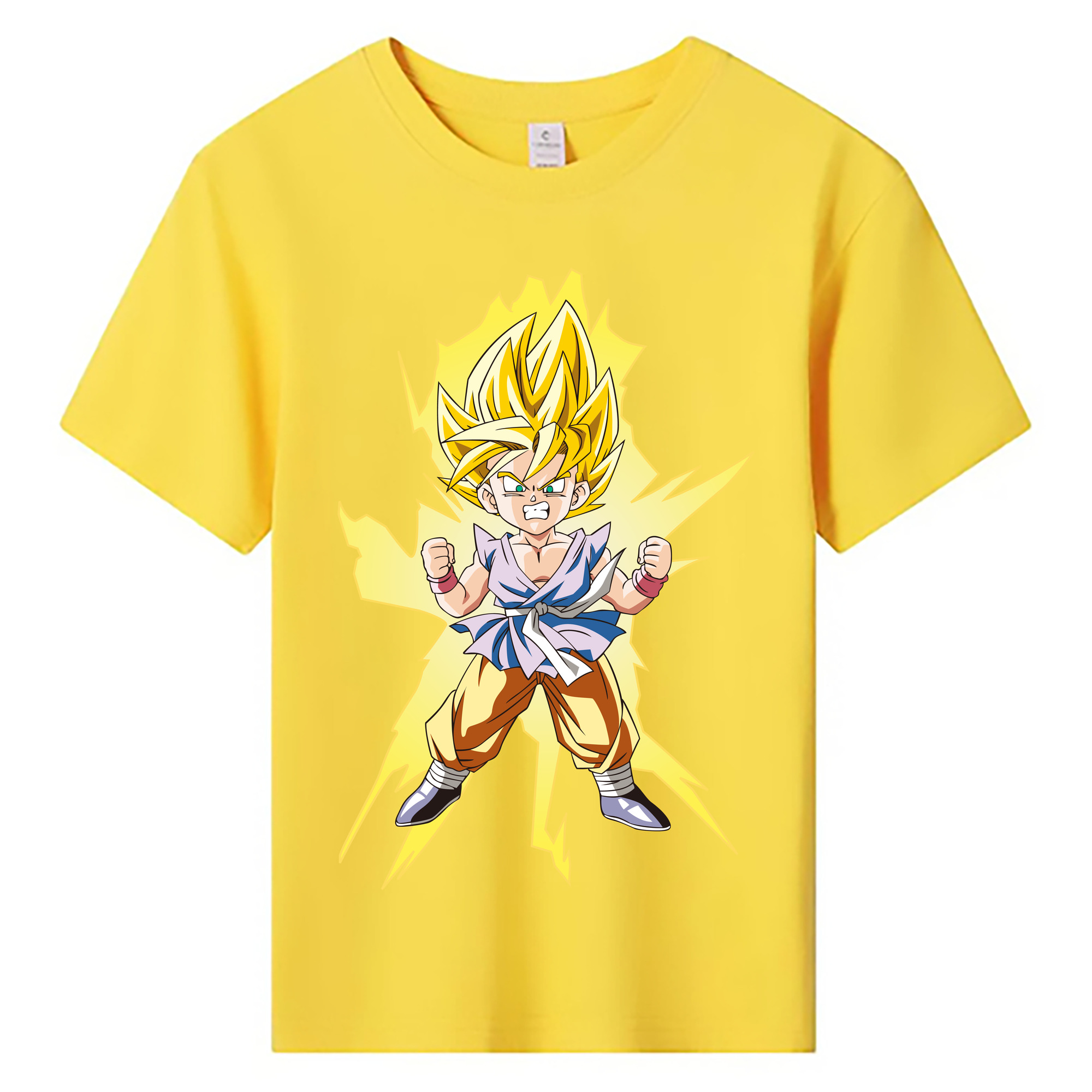 （画像用） ドラゴンボール ベジット DRAGON BALL Vegetto 綿100％キッズTシャツ（フロントプリント）