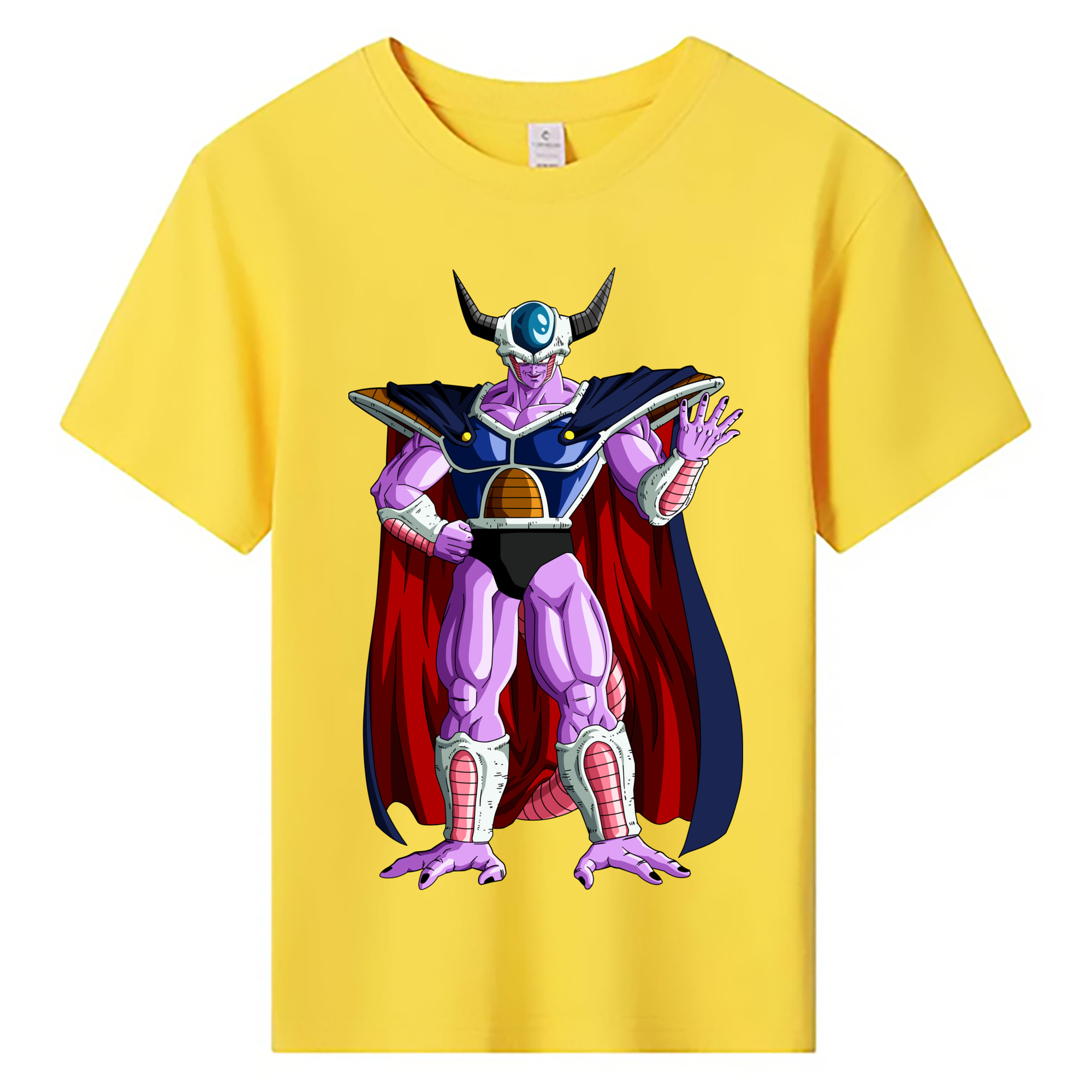 （画像用） ドラゴンボール コルド大王 DRAGON BALL King Cold 綿100％キッズTシャツ（フロントプリント）