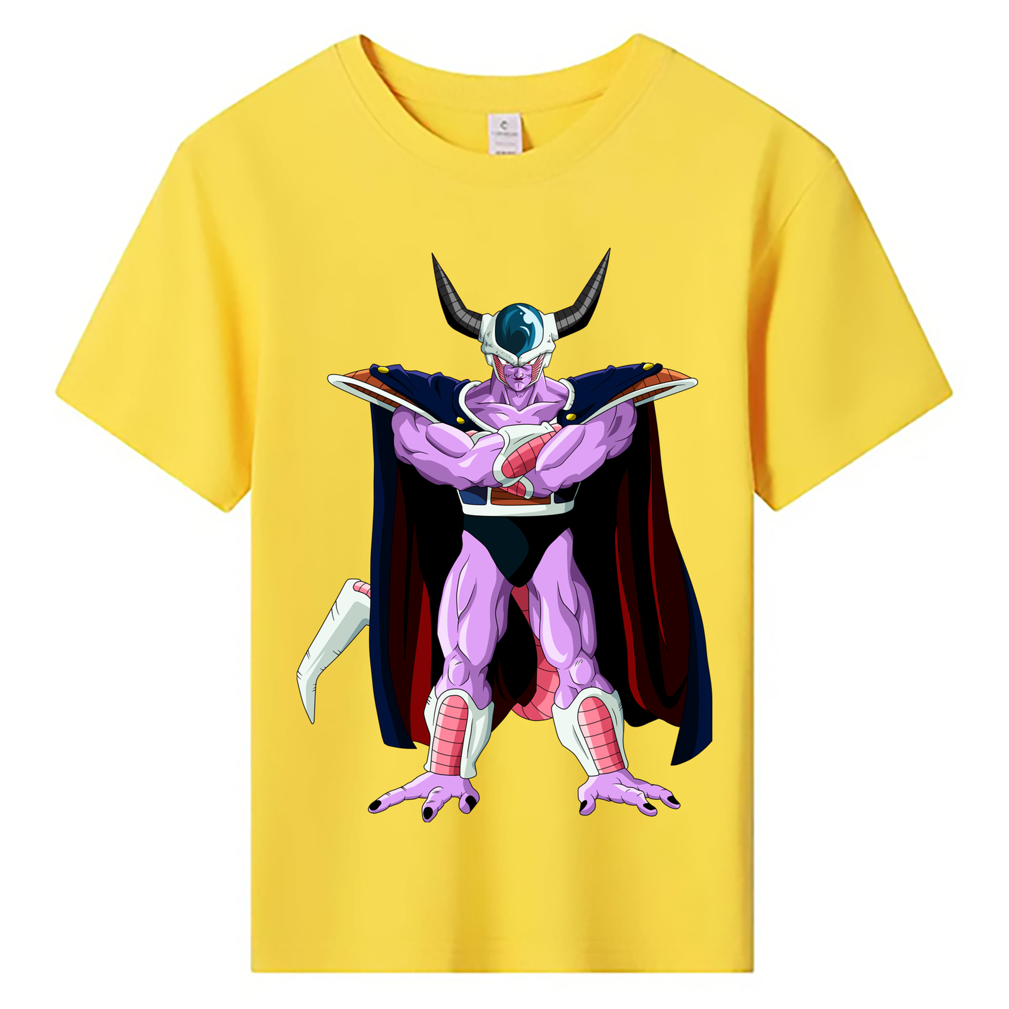 （画像用） ドラゴンボール コルド大王 DRAGON BALL King Cold 綿100％キッズTシャツ（フロントプリント）