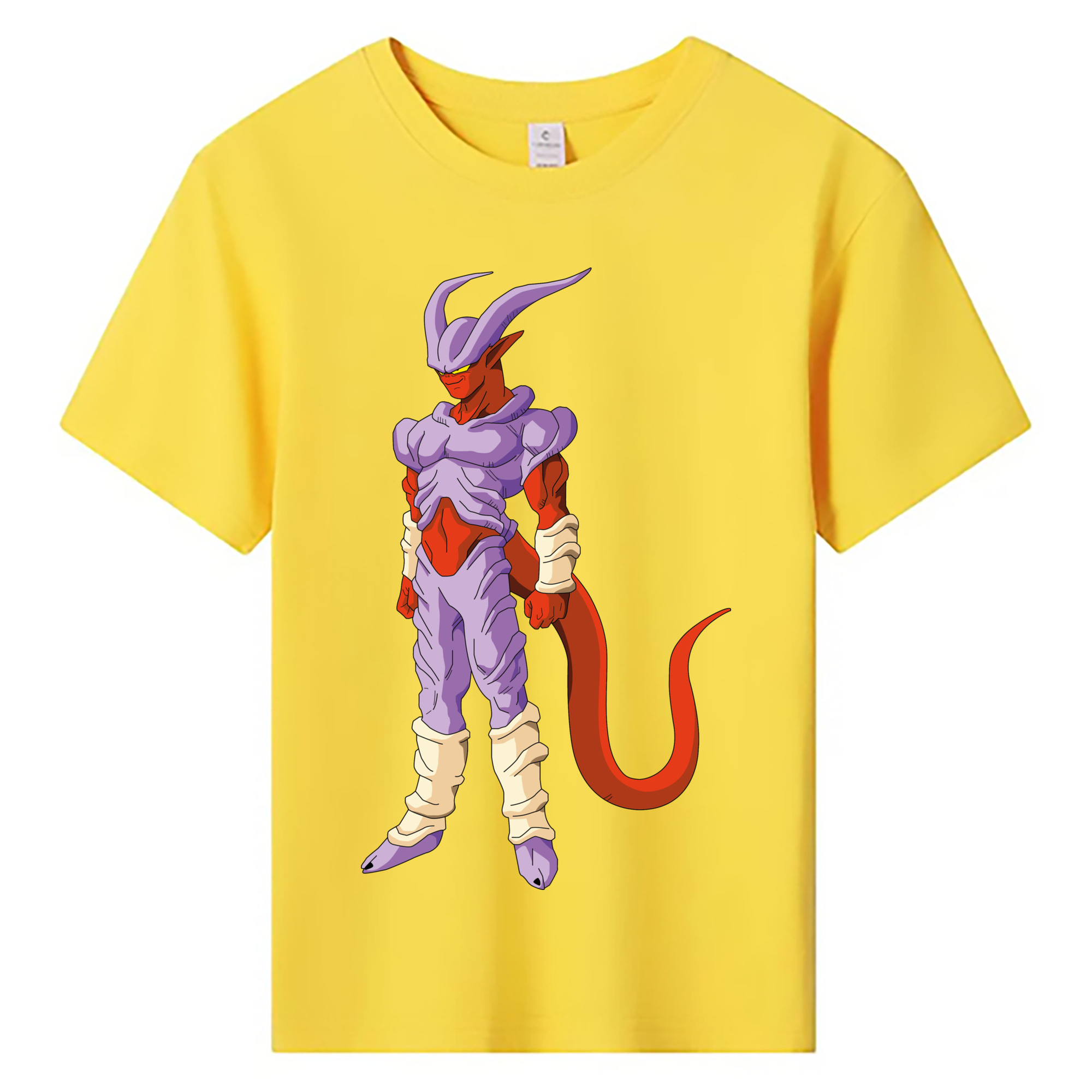 （画像用） ドラゴンボール ジャネンバ DRAGON BALL Janemba 綿100％キッズTシャツ（フロントプリント）