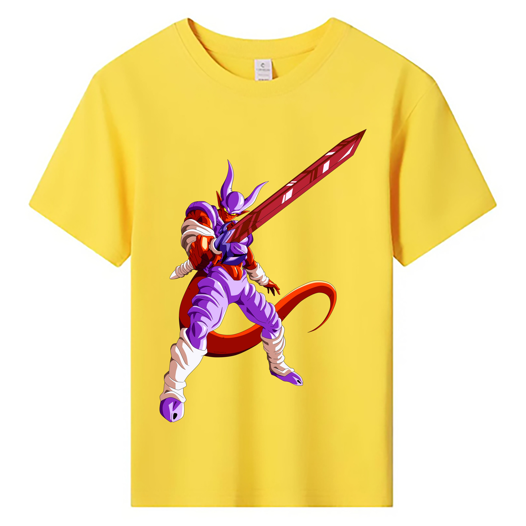 （画像用） ドラゴンボール ジャネンバ DRAGON BALL Janemba 綿100％キッズTシャツ（フロントプリント）