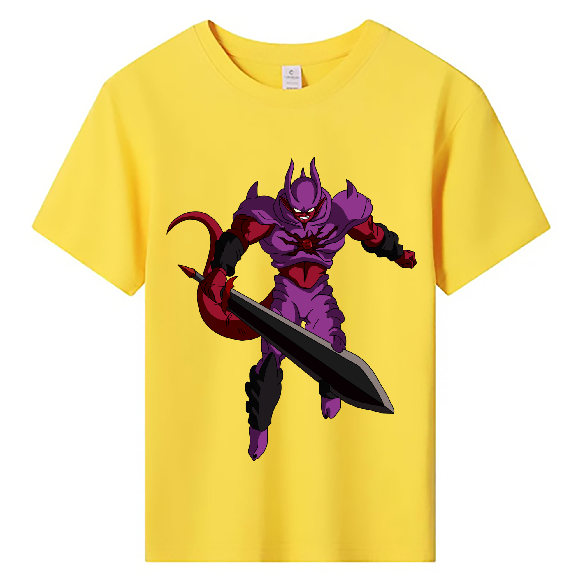 （画像用） ドラゴンボール ジャネンバ DRAGON BALL Janemba 綿100％キッズTシャツ（フロントプリント）
