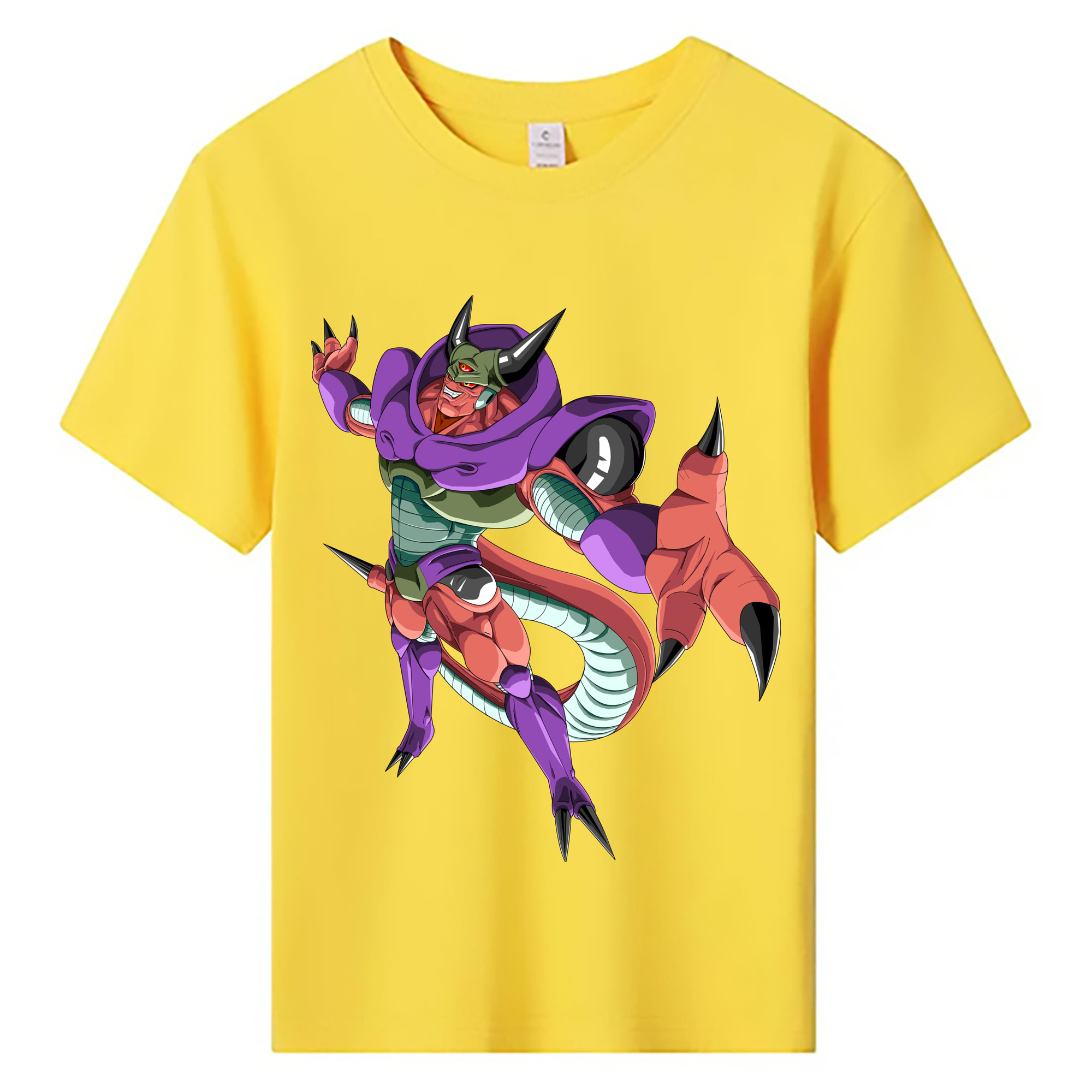 （画像用） ドラゴンボール ジャネンバ DRAGON BALL Janemba 綿100％キッズTシャツ（フロントプリント）