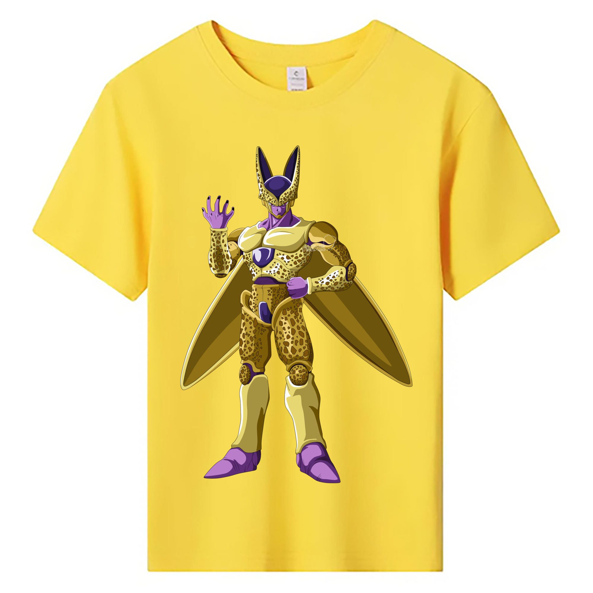 （画像用） ドラゴンボール セル DRAGON BALL Cell 綿100％キッズTシャツ（フロントプリント）