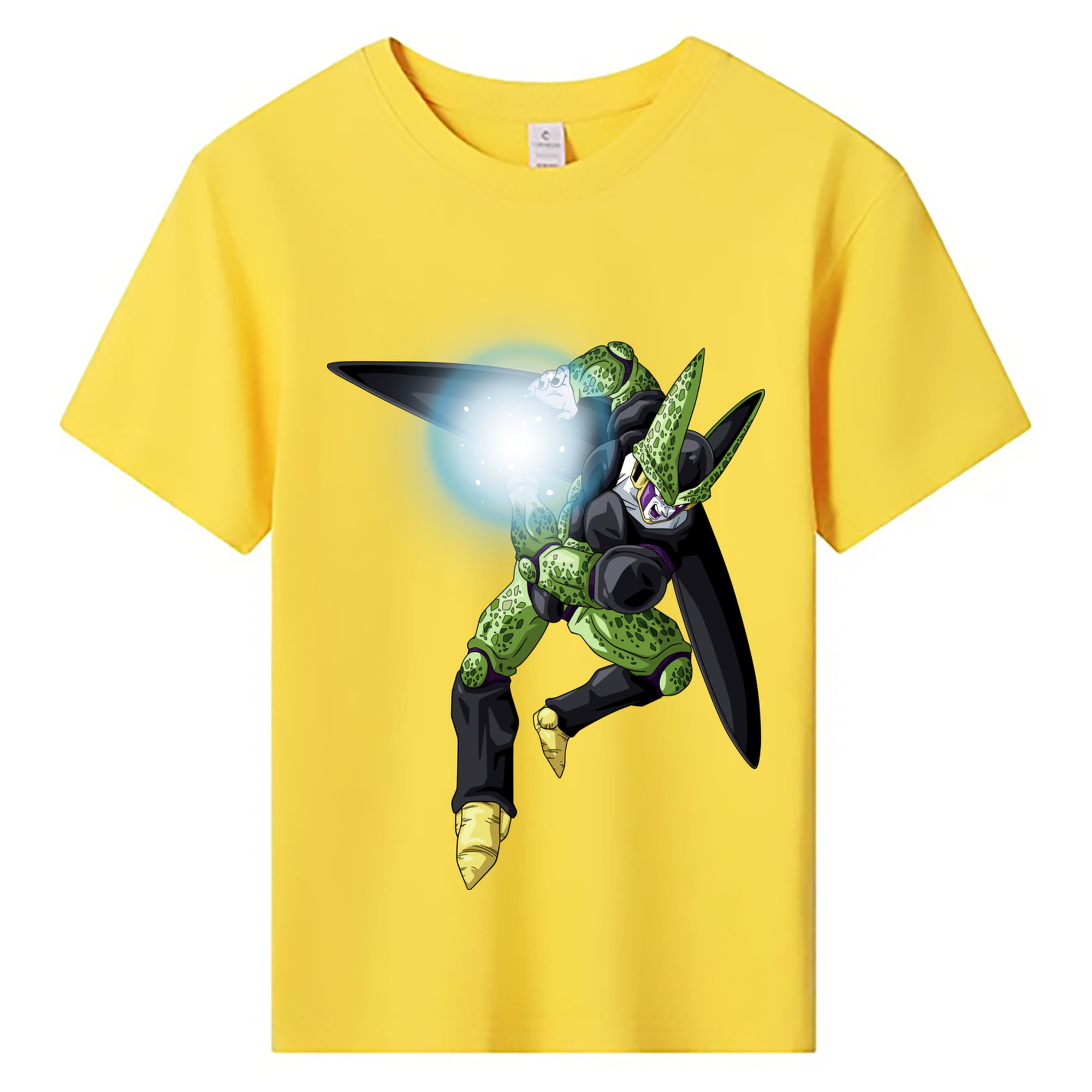 （画像用） ドラゴンボール セル DRAGON BALL Cell 綿100％キッズTシャツ（フロントプリント）