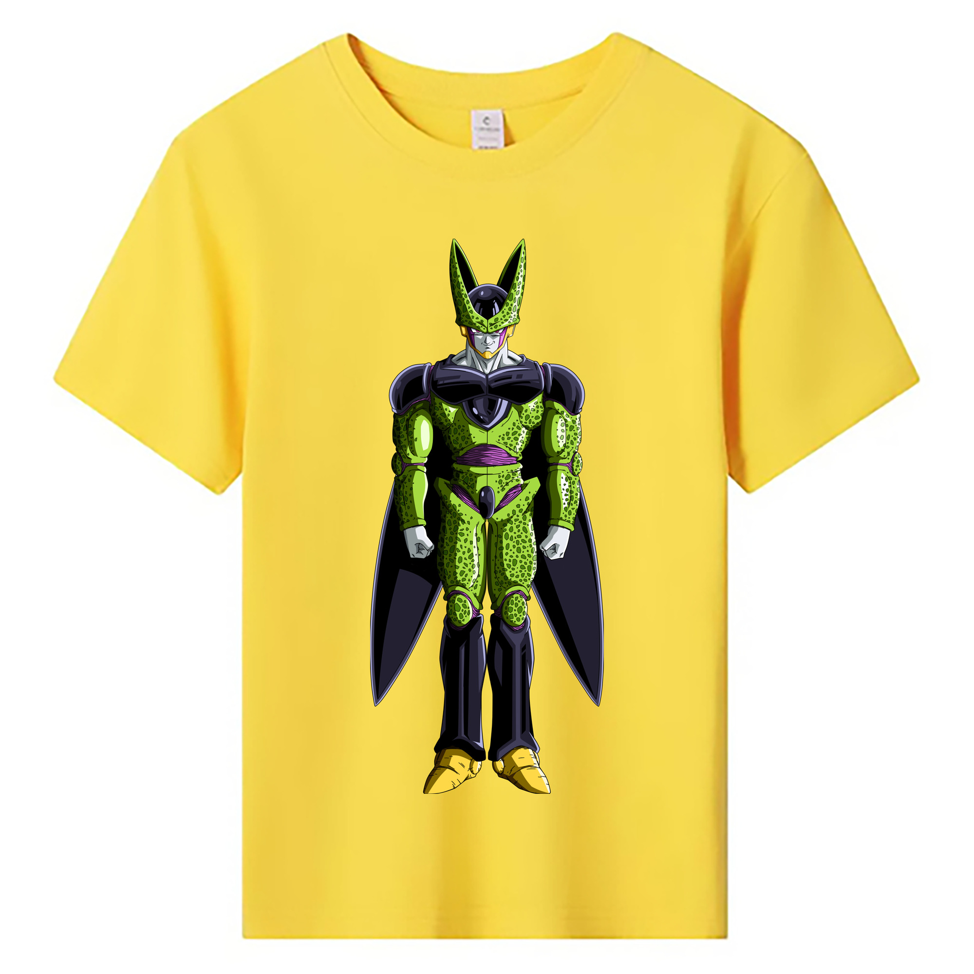 （画像用） ドラゴンボール セル DRAGON BALL Cell 綿100％キッズTシャツ（フロントプリント）