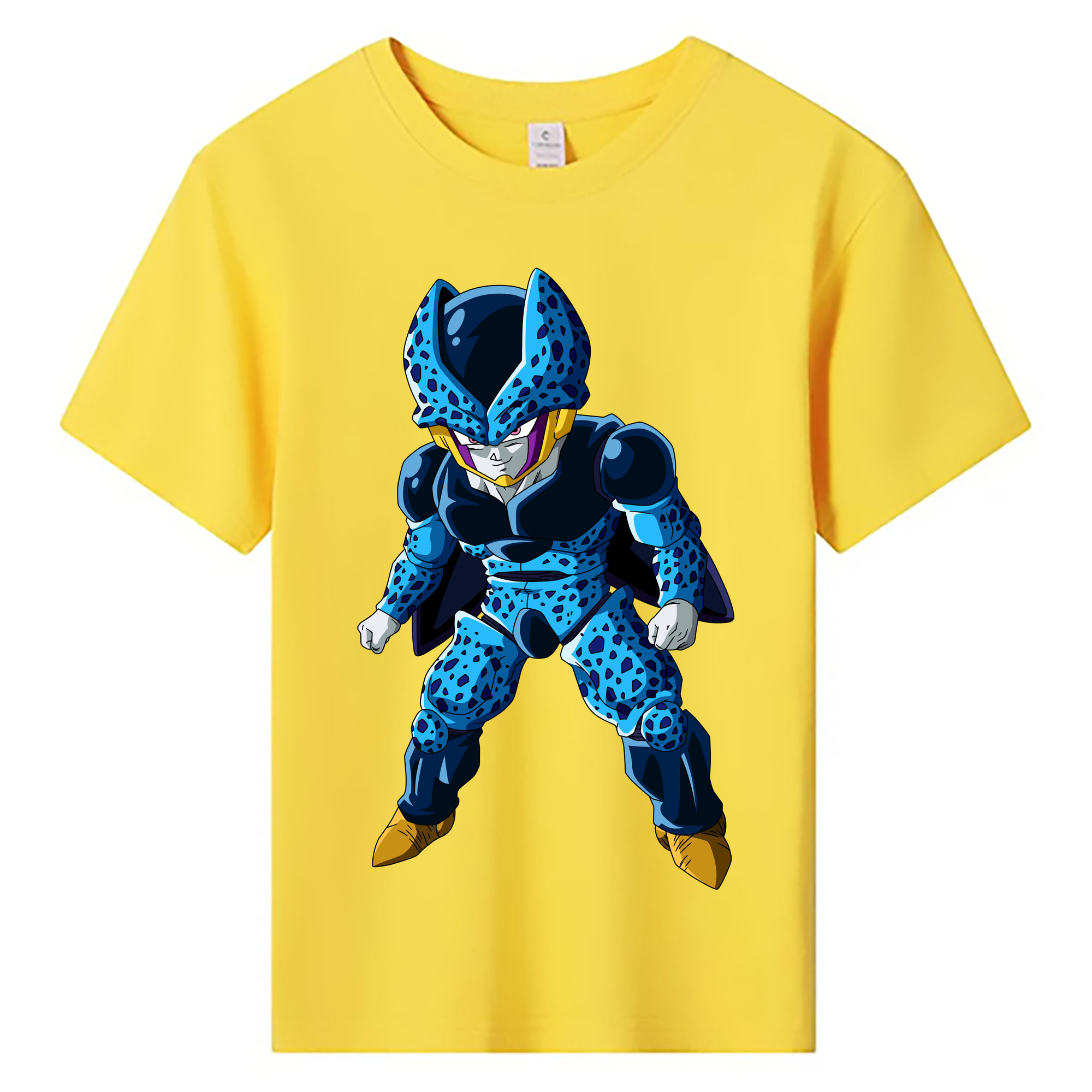 （画像用） ドラゴンボール セル DRAGON BALL Cell 綿100％キッズTシャツ（フロントプリント）