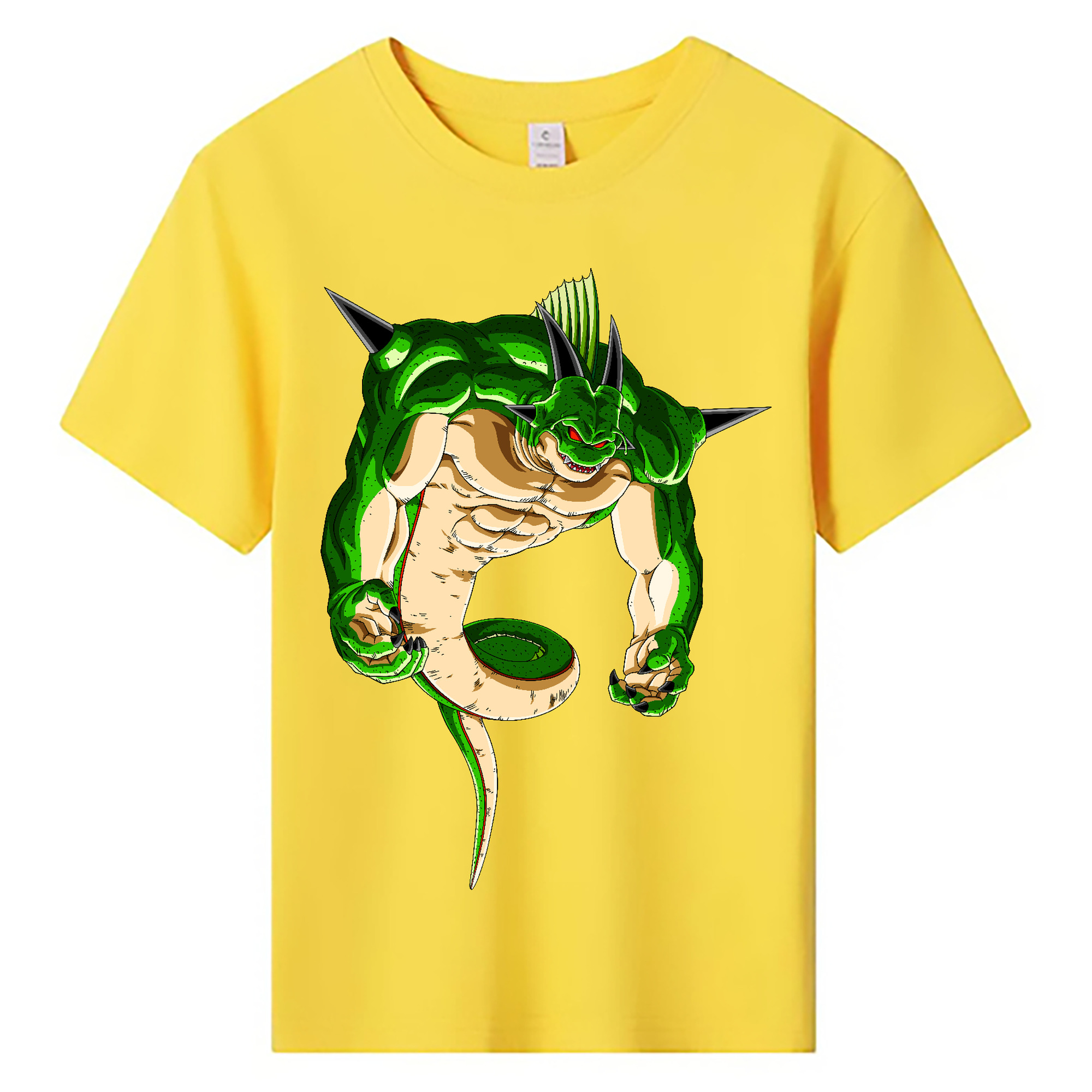 （画像用） ドラゴンボール 神龍 シェンロン DRAGON BALL Shenron 綿100％キッズTシャツ（フロントプリント）