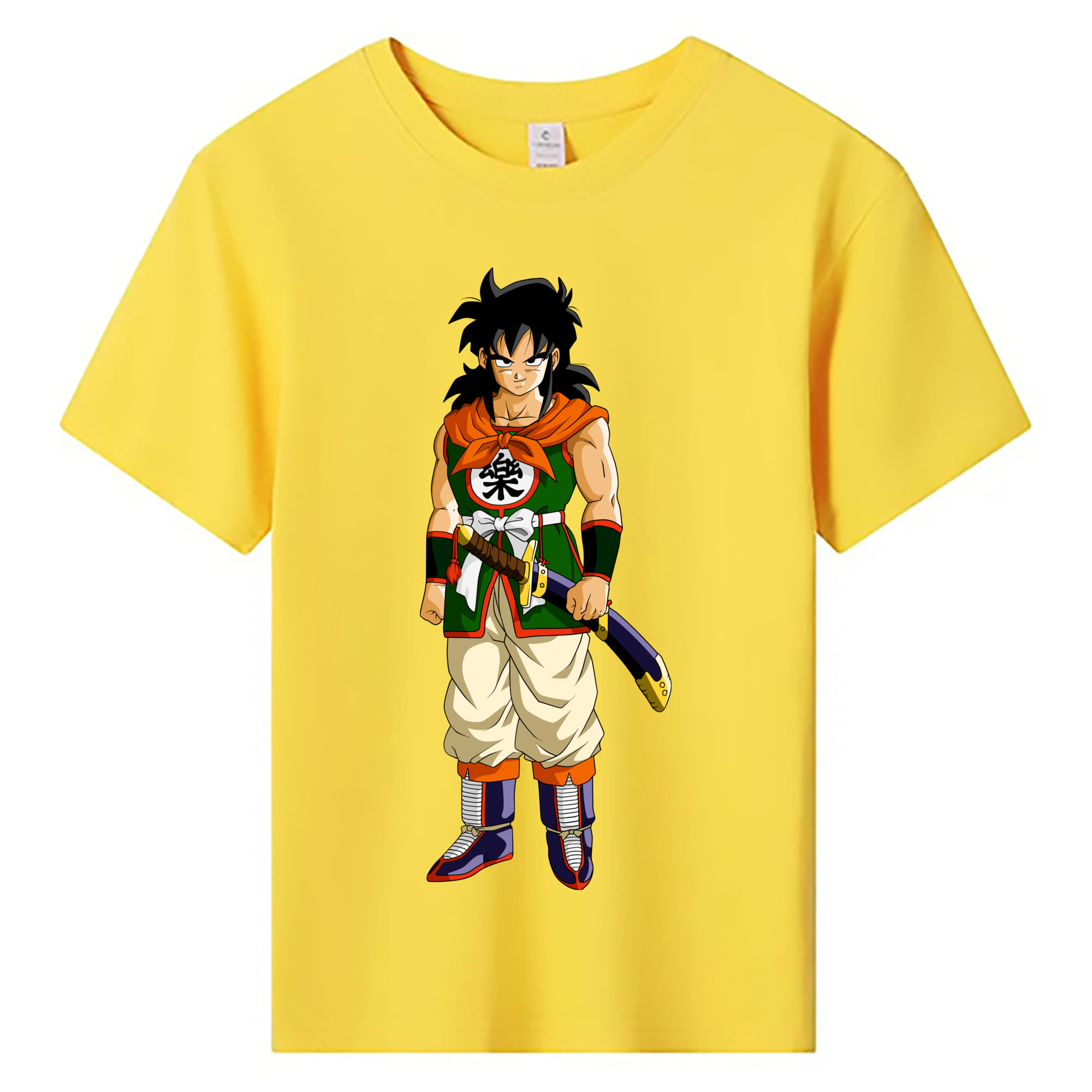 （画像用） ドラゴンボール ヤムチャ DRAGON BALL Yamcha 綿100％キッズTシャツ（フロントプリント）