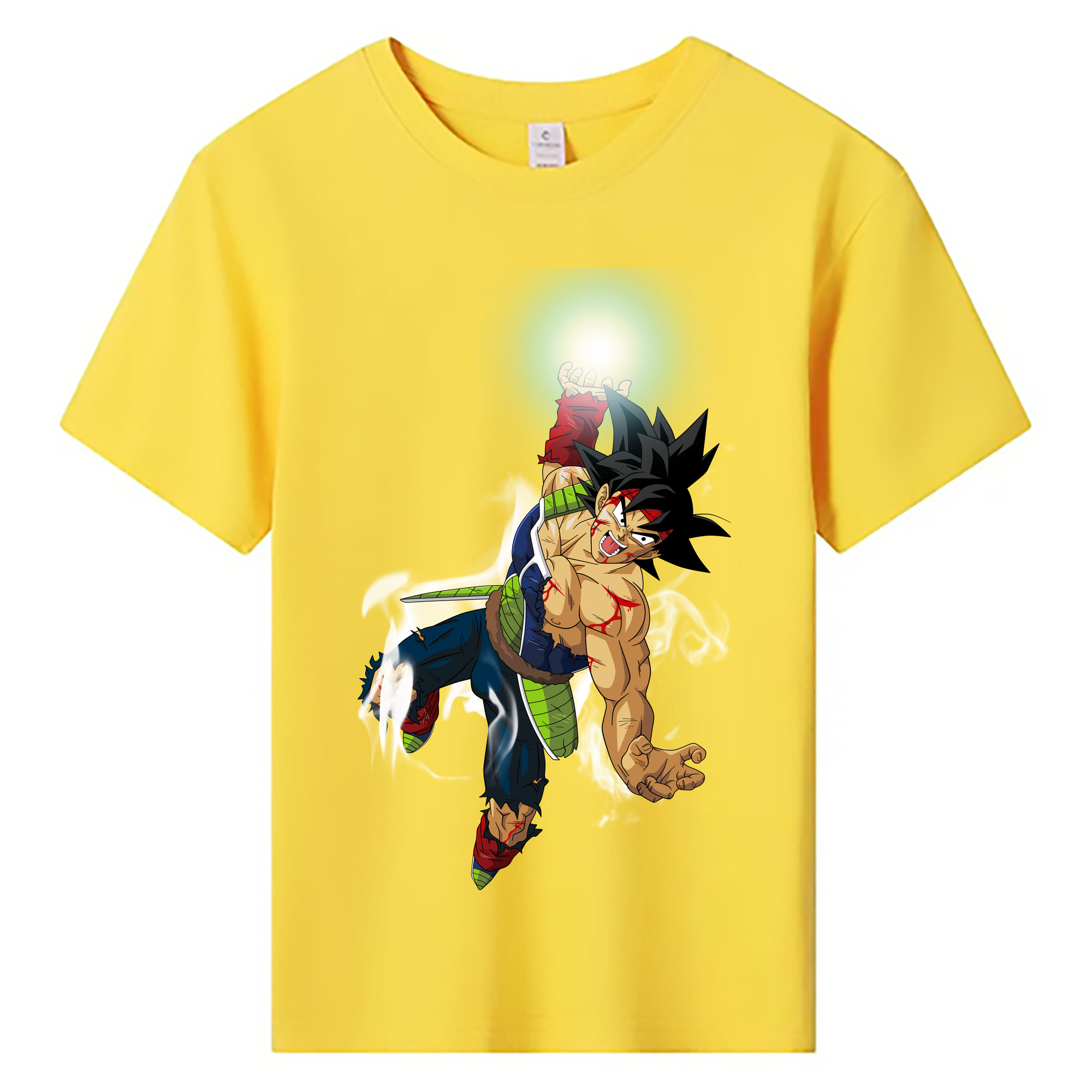 （画像用） ドラゴンボール バーダック DRAGON BALL Burdock 綿100％キッズTシャツ（フロントプリント）