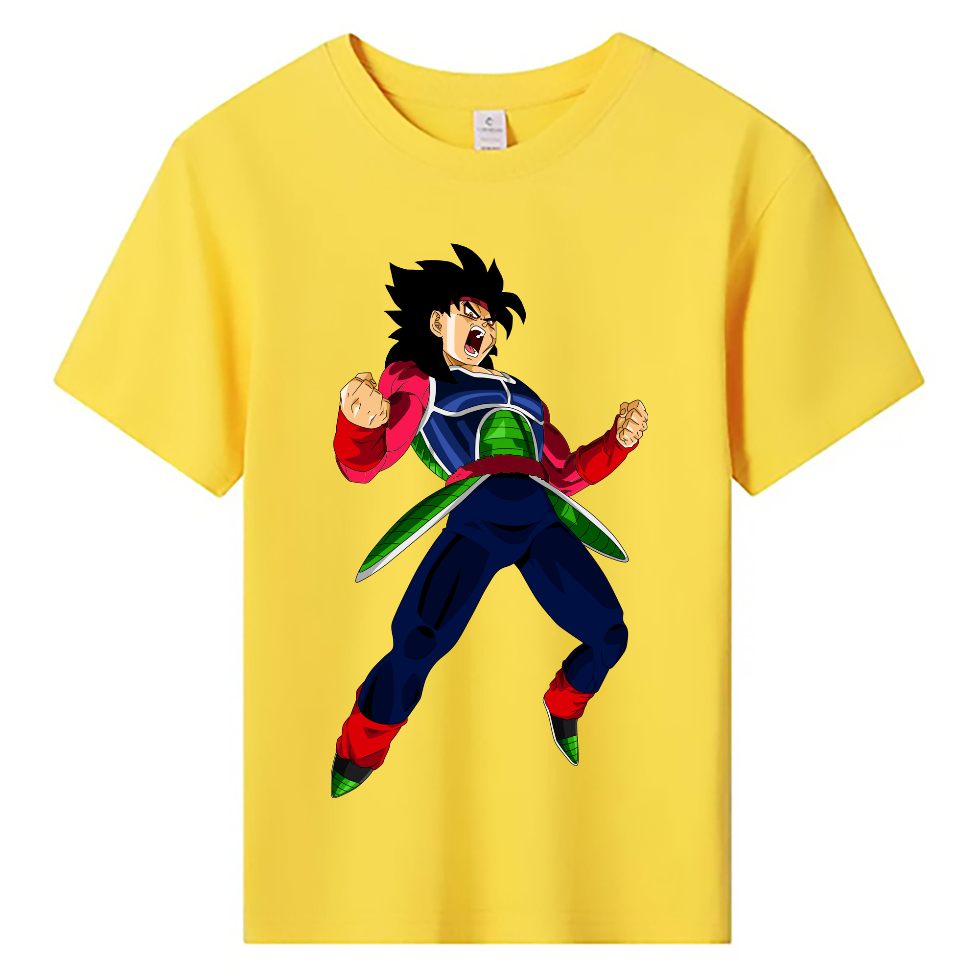 （画像用） ドラゴンボール バーダック DRAGON BALL Burdock 綿100％キッズTシャツ（フロントプリント）