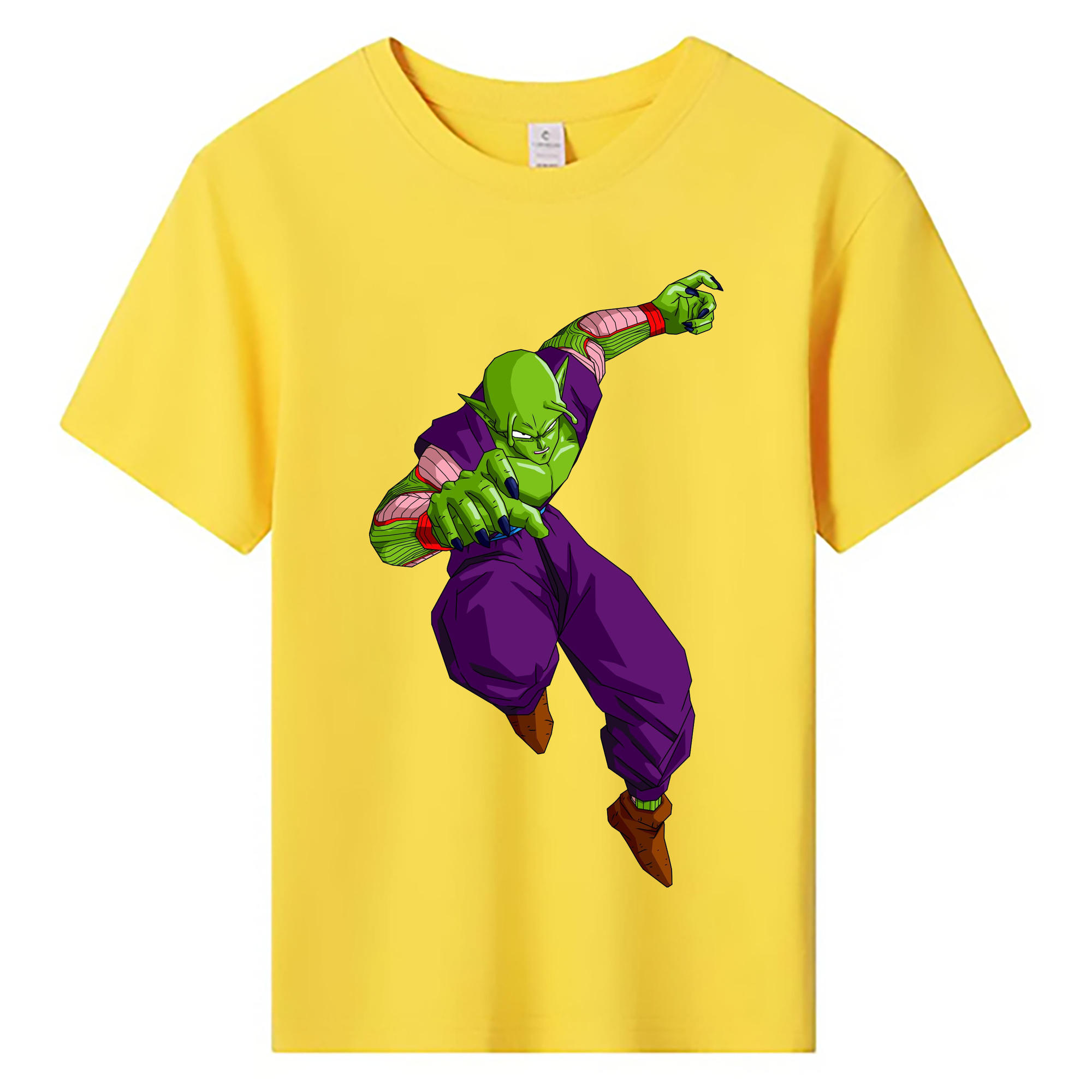 （画像用） ドラゴンボール ピッコロ DRAGON BALL Piccolo 綿100％キッズTシャツ（フロントプリント）