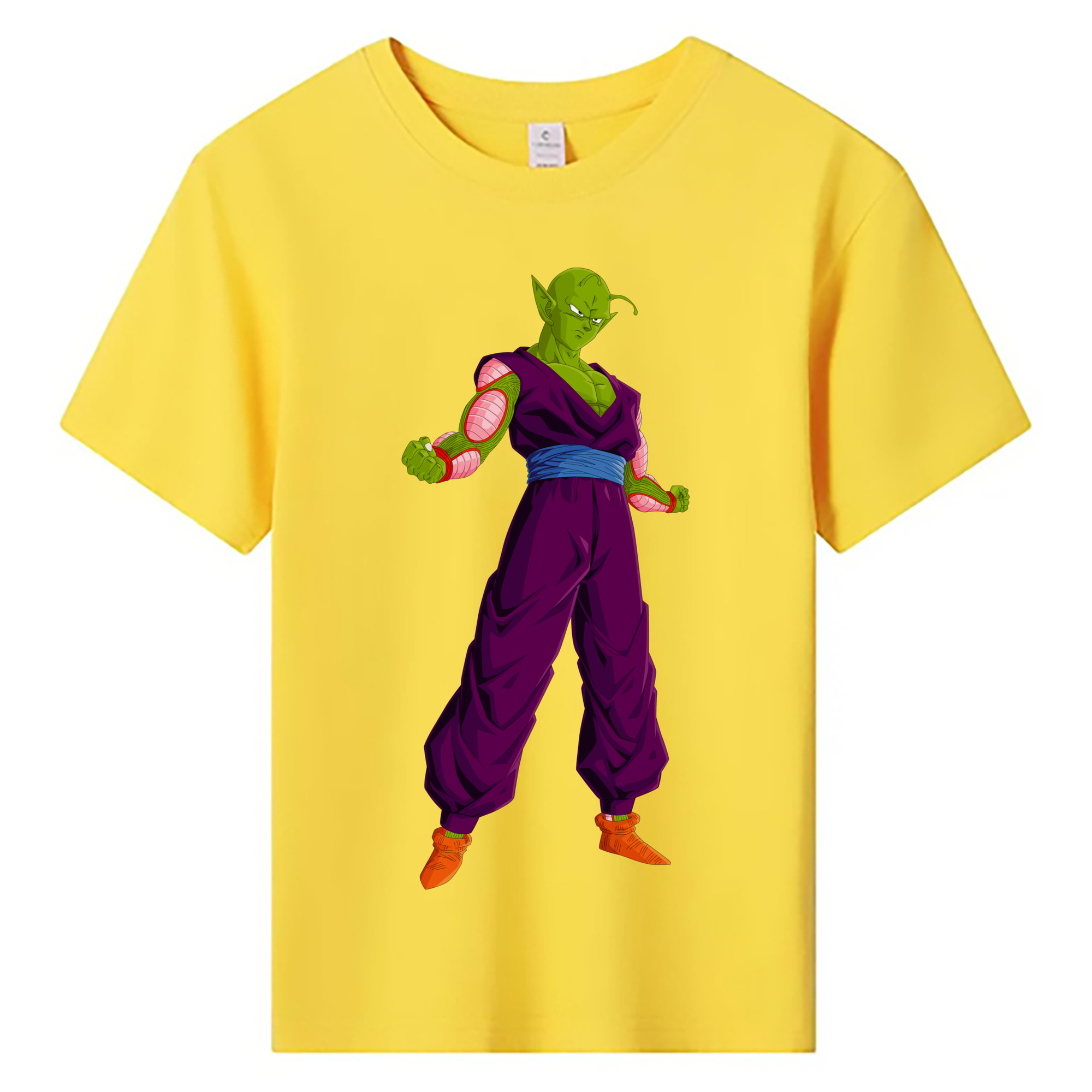 （画像用） ドラゴンボール ピッコロ DRAGON BALL Piccolo 綿100％キッズTシャツ（フロントプリント）