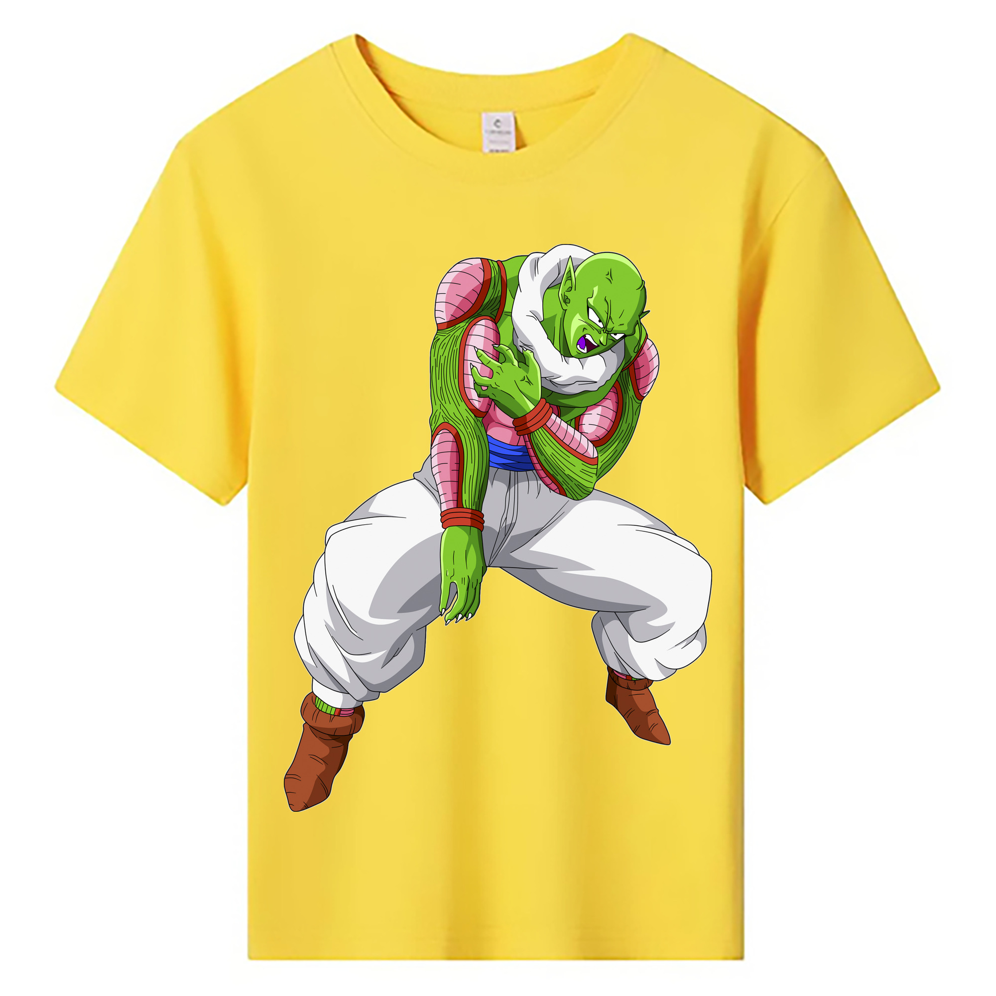 （画像用） ドラゴンボール ピッコロ DRAGON BALL Piccolo 綿100％キッズTシャツ（フロントプリント）