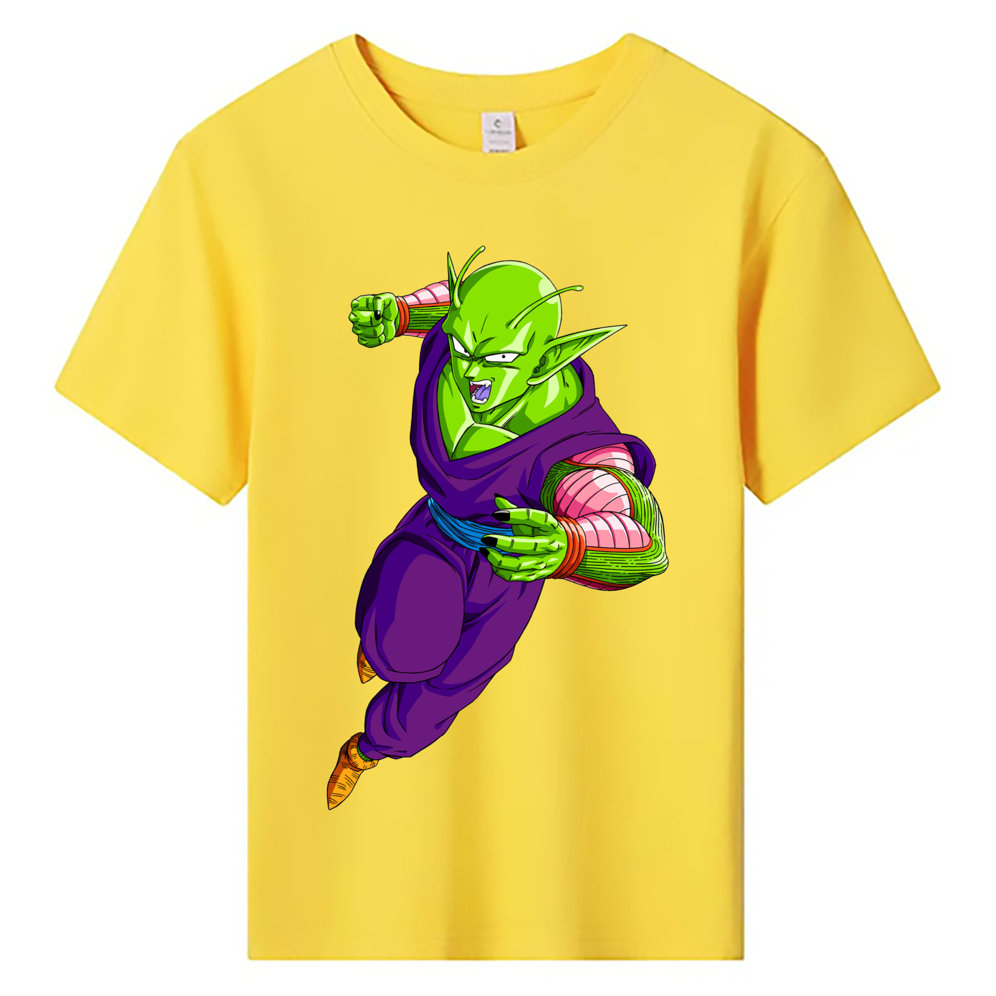 （画像用） ドラゴンボール ピッコロ DRAGON BALL Piccolo 綿100％キッズTシャツ（フロントプリント）