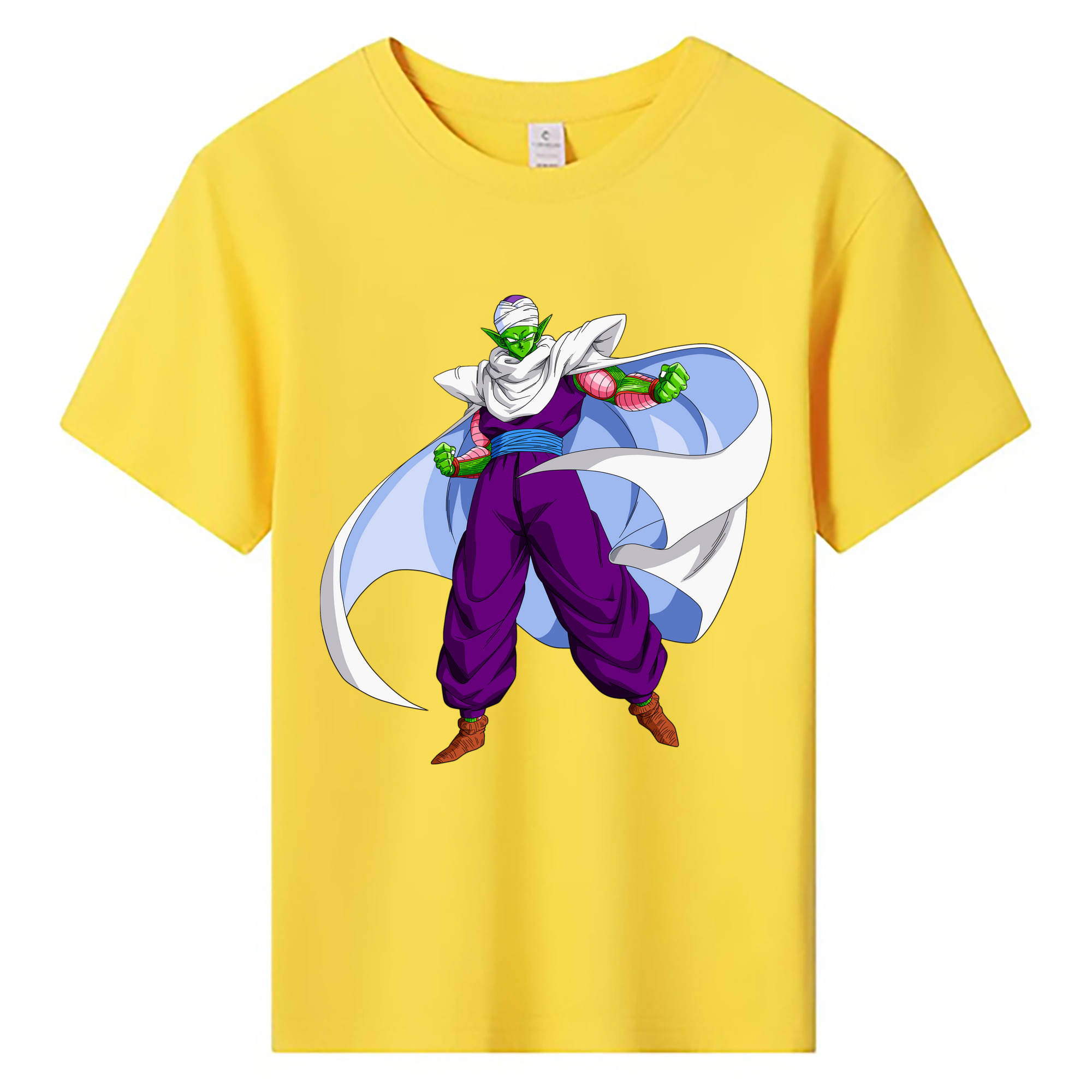 （画像用） ドラゴンボール ピッコロ DRAGON BALL Piccolo 綿100％キッズTシャツ（フロントプリント）