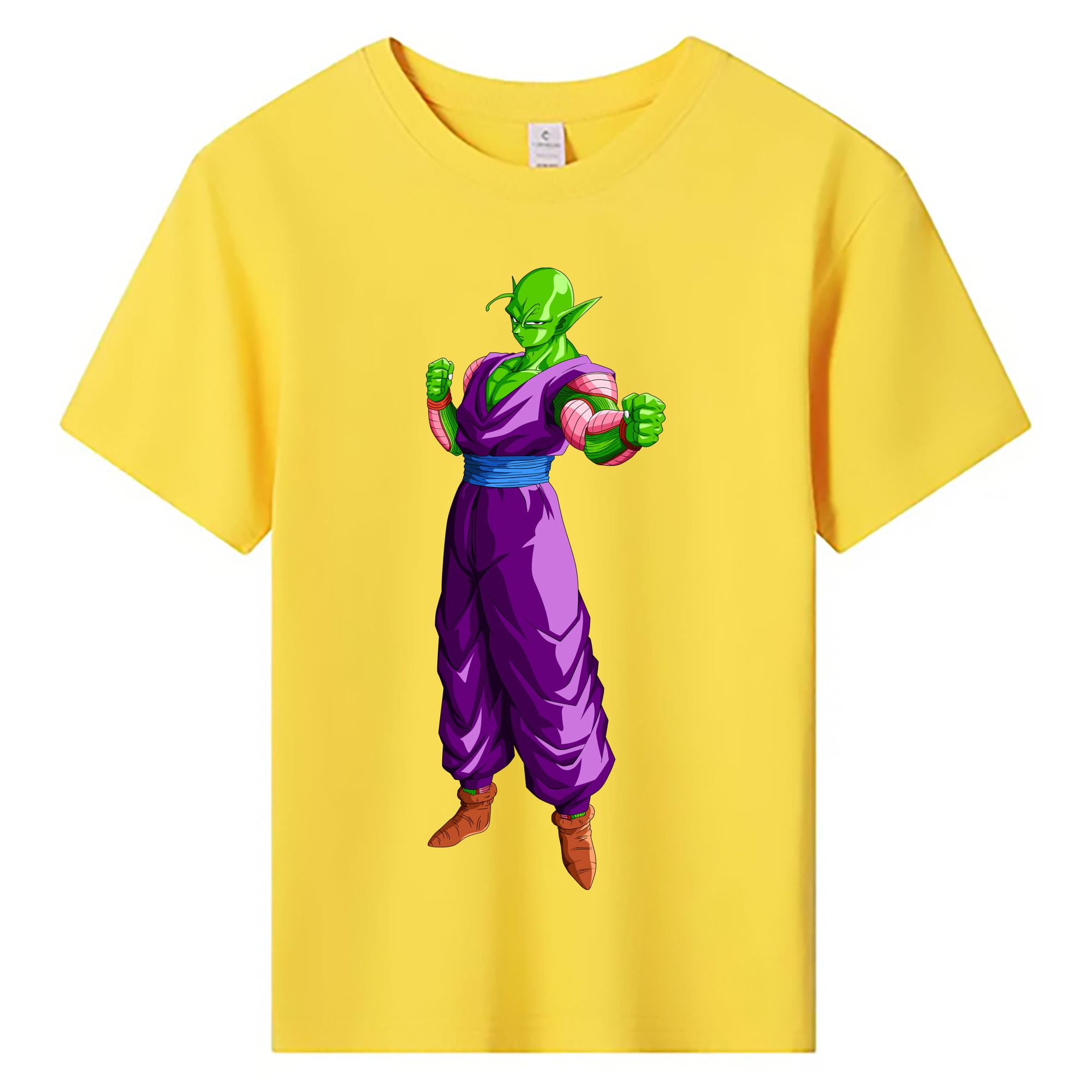 （画像用） ドラゴンボール ピッコロ DRAGON BALL Piccolo 綿100％キッズTシャツ（フロントプリント）