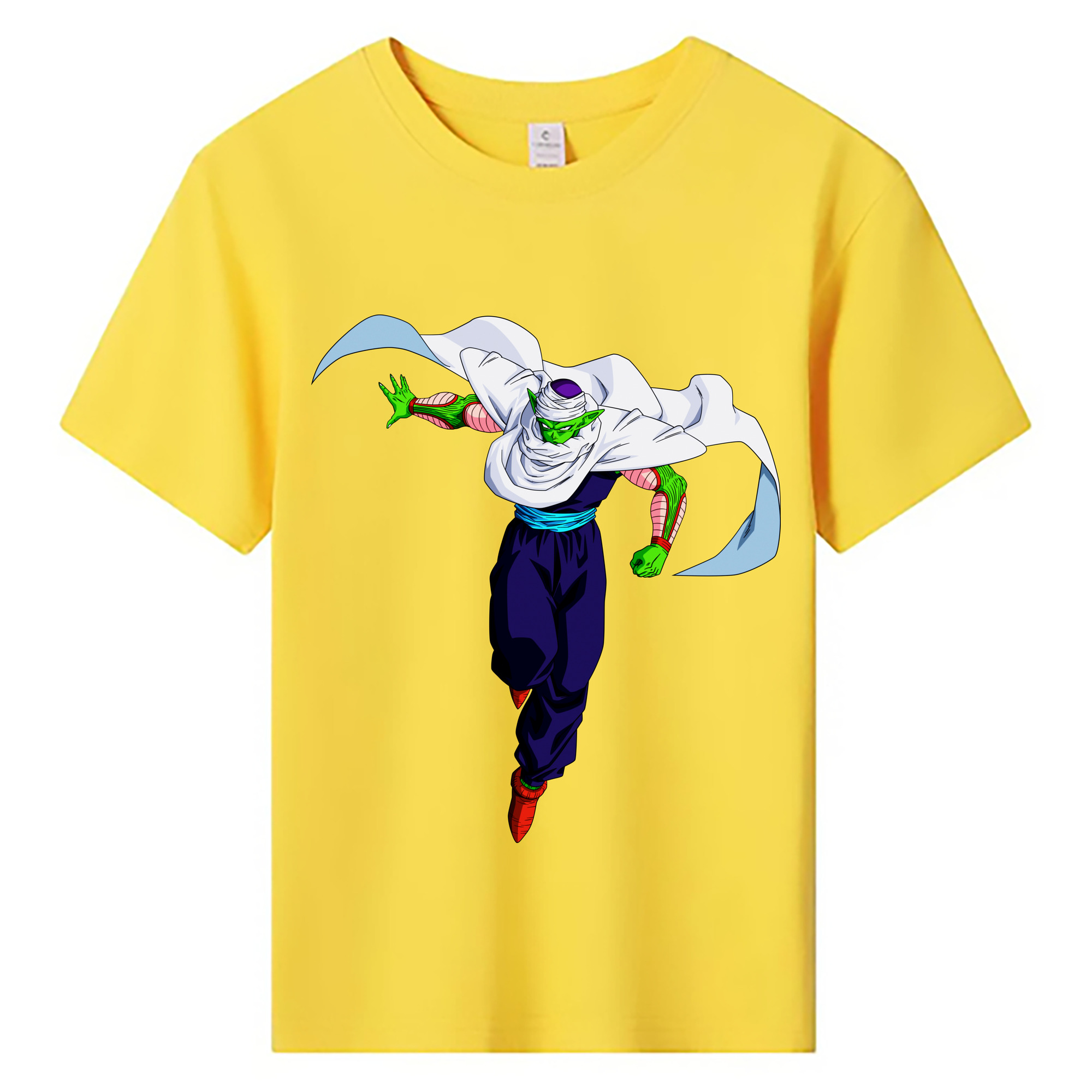 （画像用） ドラゴンボール ピッコロ DRAGON BALL Piccolo 綿100％キッズTシャツ（フロントプリント）