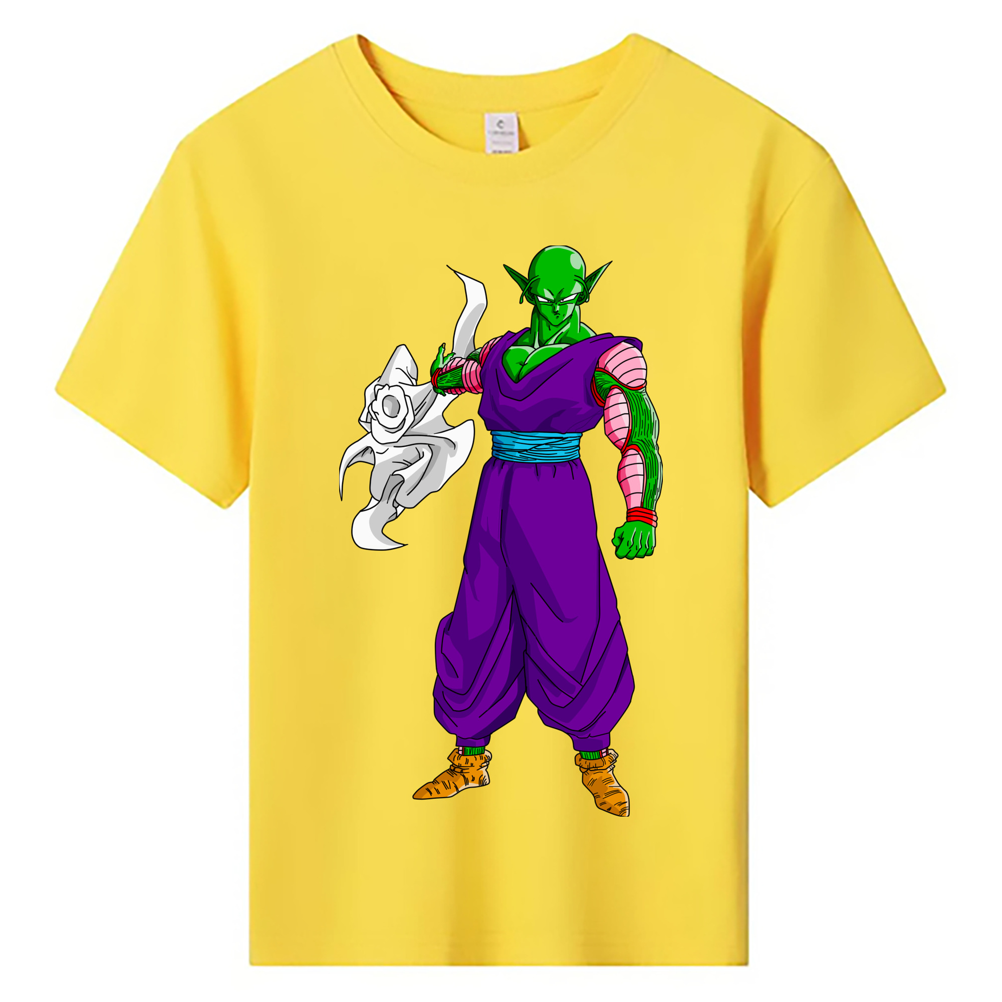 （画像用） ドラゴンボール ピッコロ DRAGON BALL Piccolo 綿100％キッズTシャツ（フロントプリント）