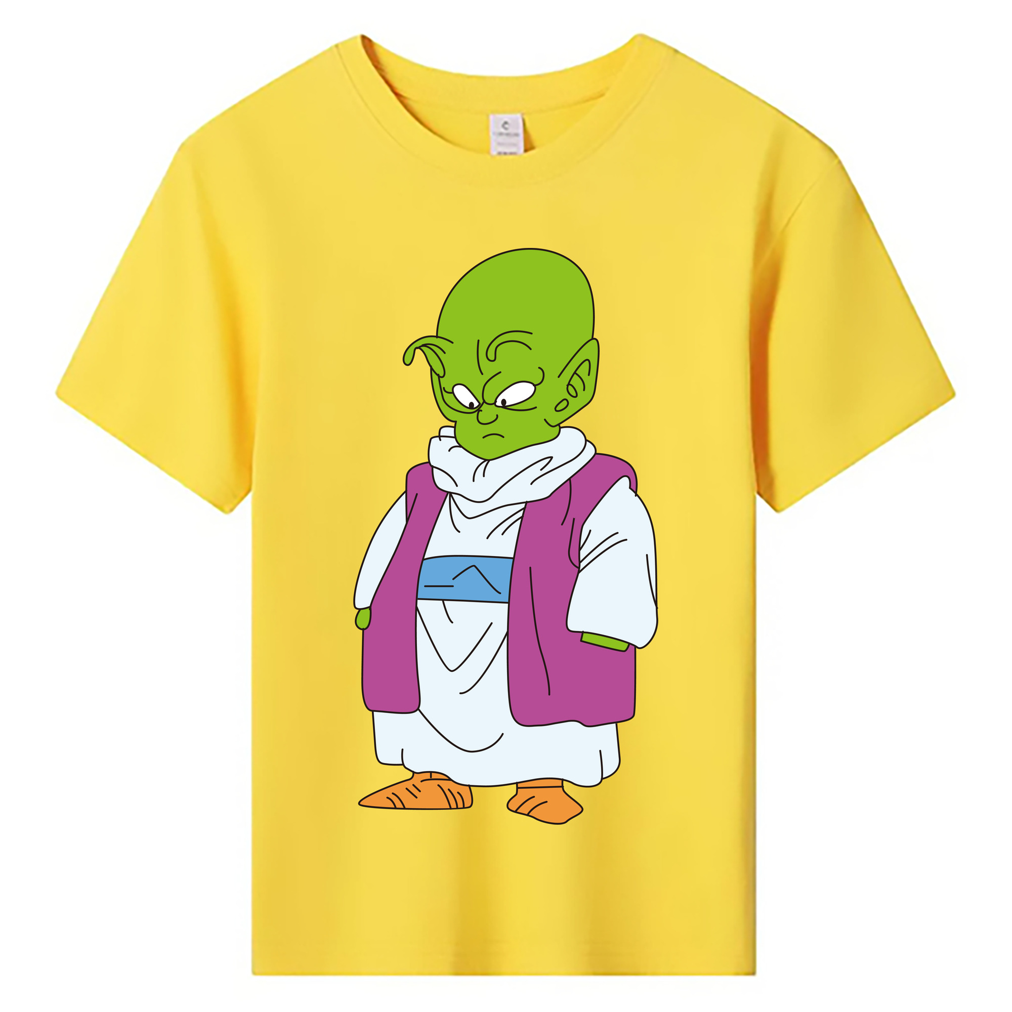 （画像用） ドラゴンボール ピッコロ DRAGON BALL Piccolo 綿100％キッズTシャツ（フロントプリント）