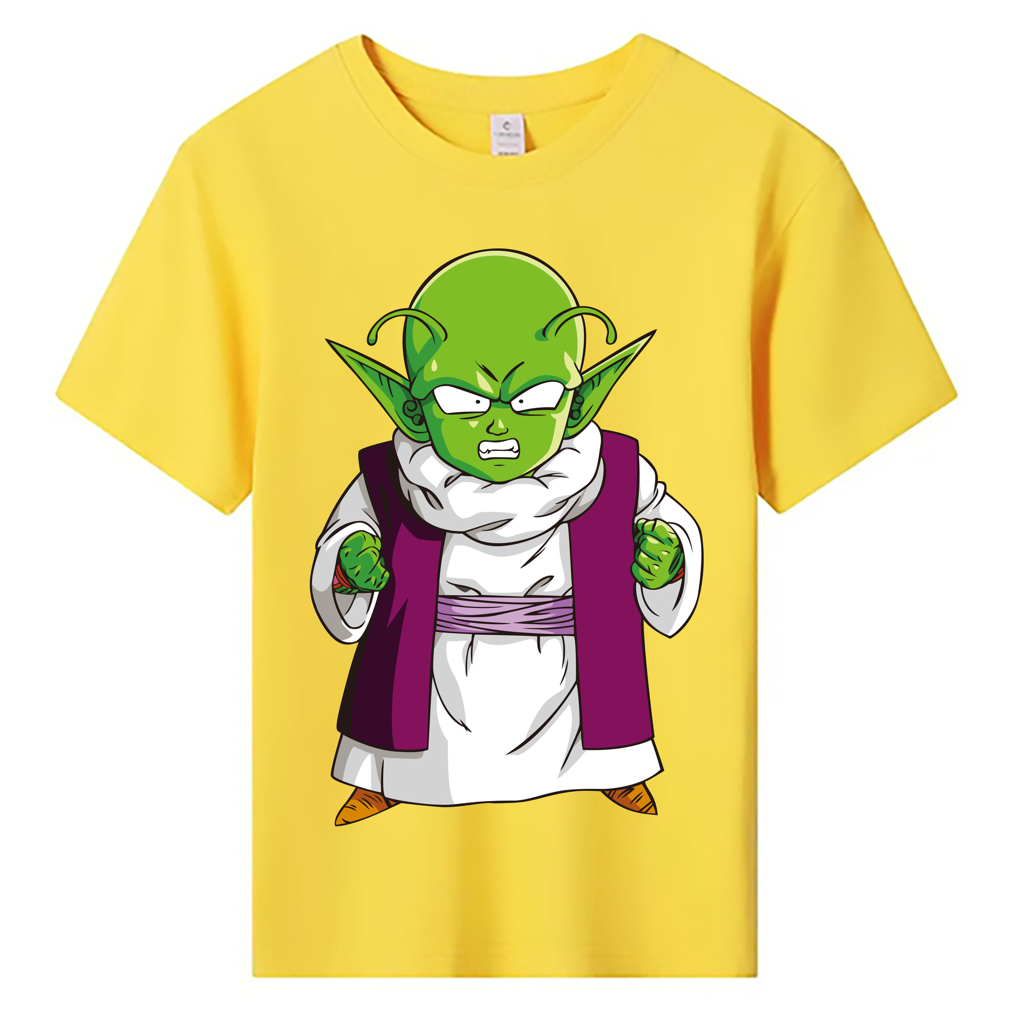 （画像用） ドラゴンボール ピッコロ DRAGON BALL Piccolo 綿100％キッズTシャツ（フロントプリント）