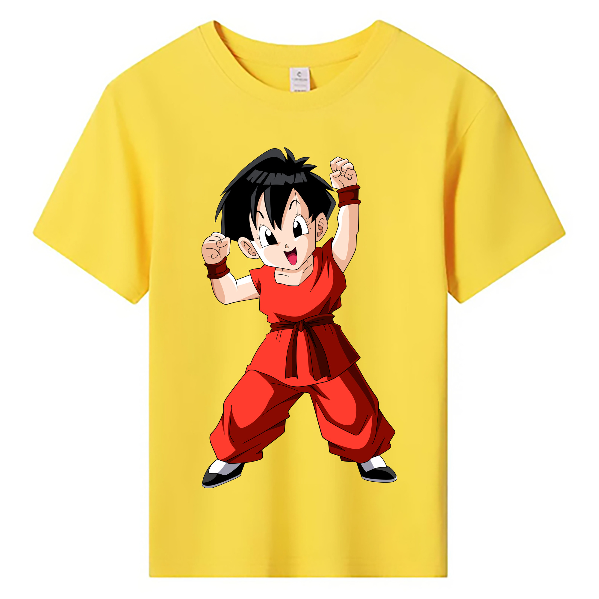 （画像用） ドラゴンボール パン DRAGON BALL Pan 綿100％キッズTシャツ（フロントプリント）